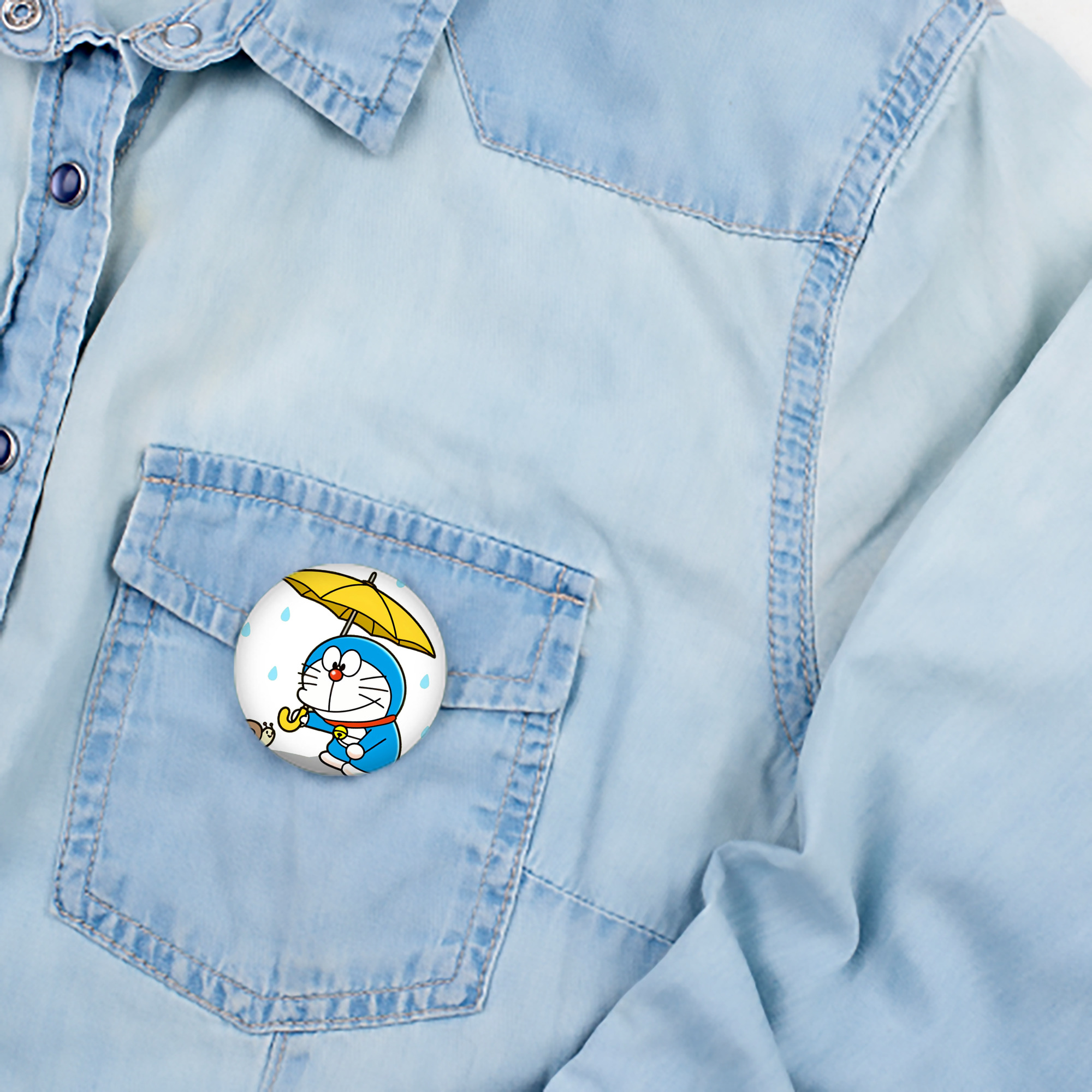 ドラえもん Doraemon 6cm 缶バッジ 複数セット