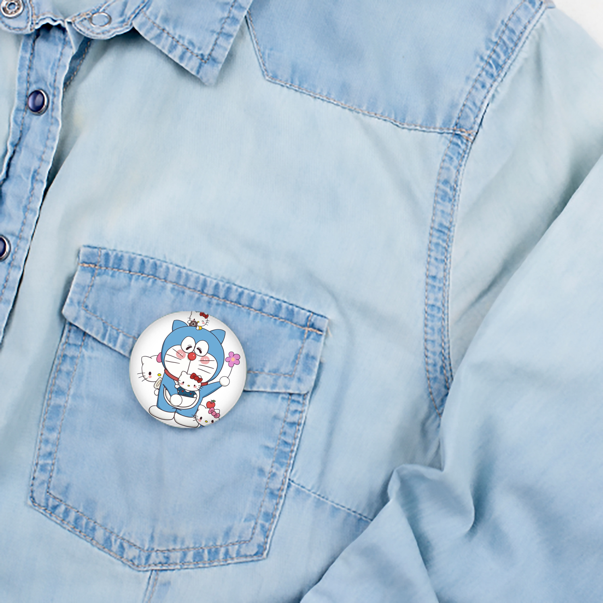 ドラえもん Doraemon 6cm 缶バッジ 複数セット