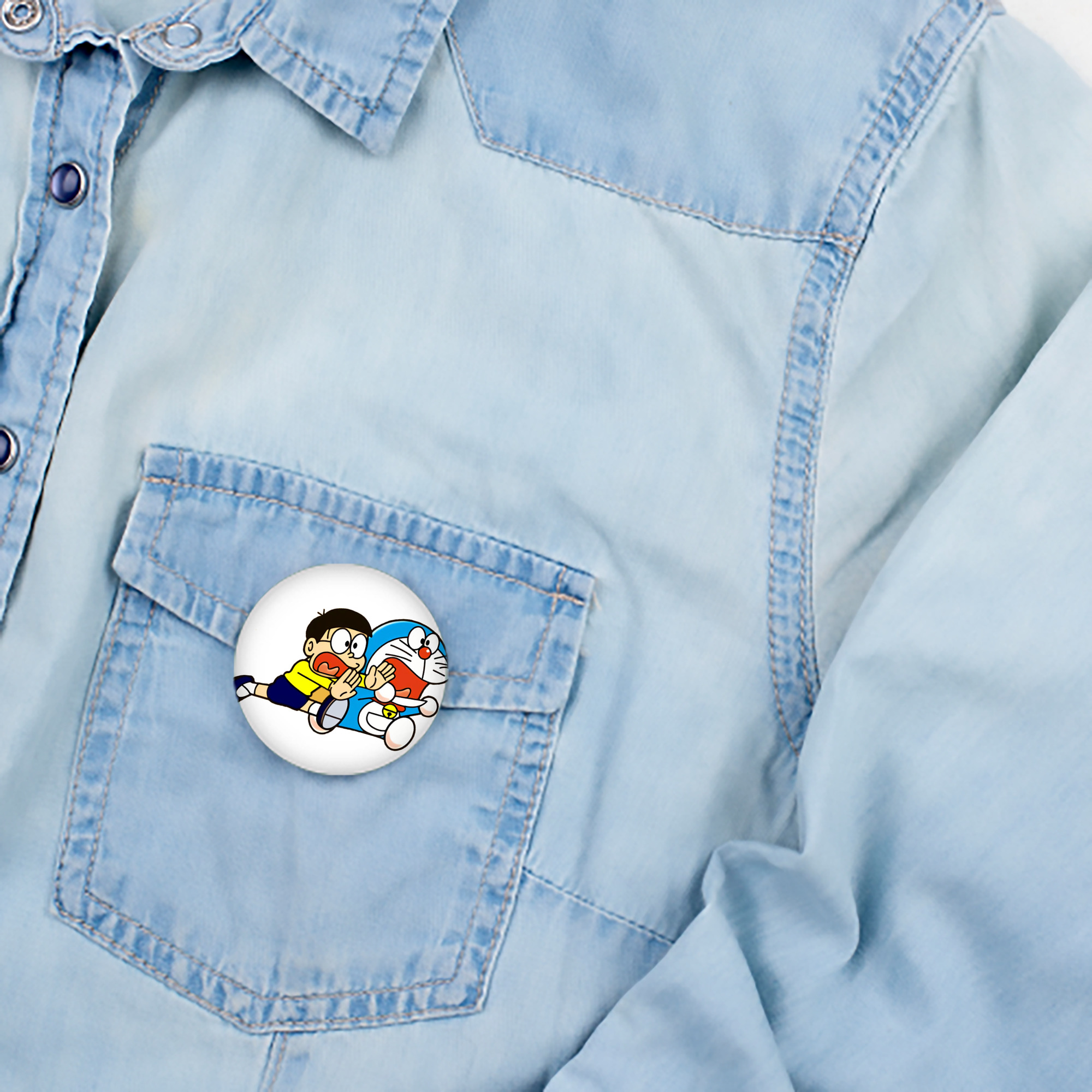ドラえもん Doraemon 6cm 缶バッジ 複数セット