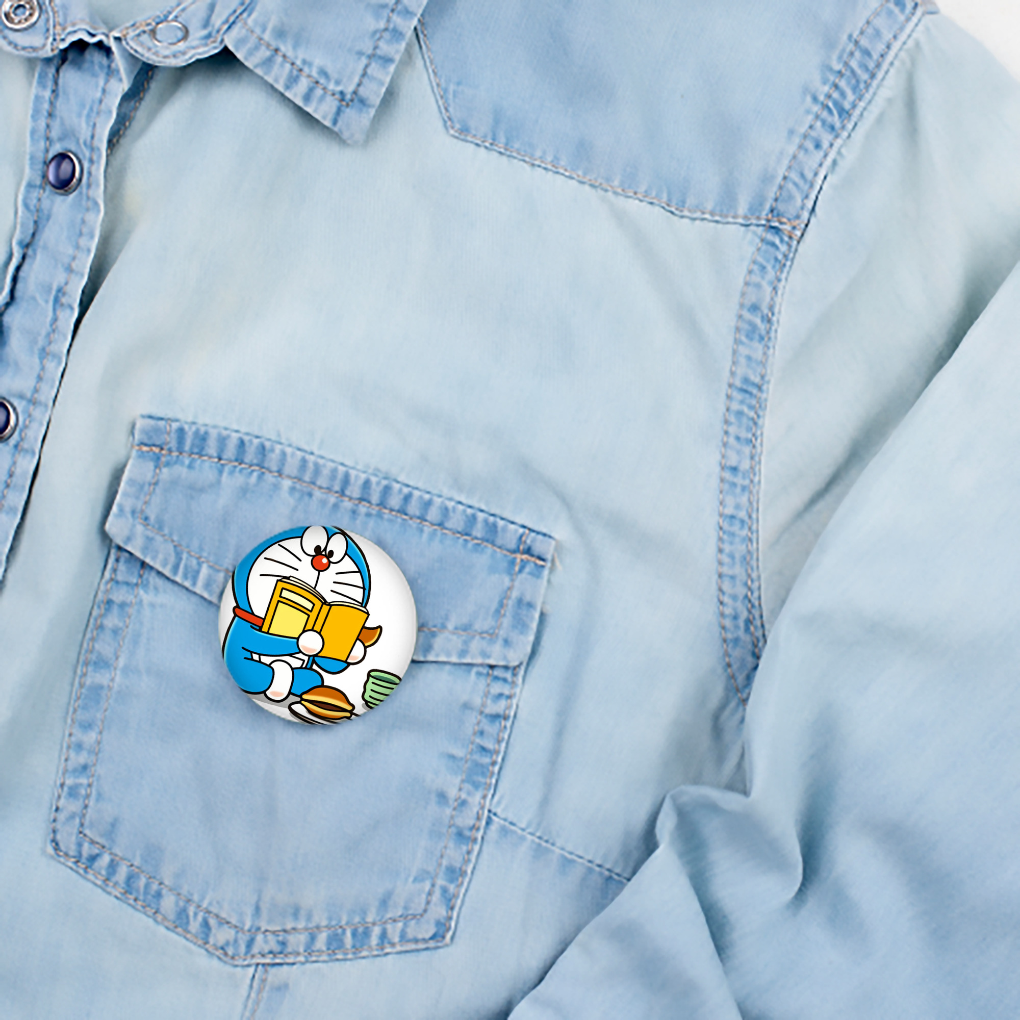 ドラえもん Doraemon 6cm 缶バッジ 複数セット