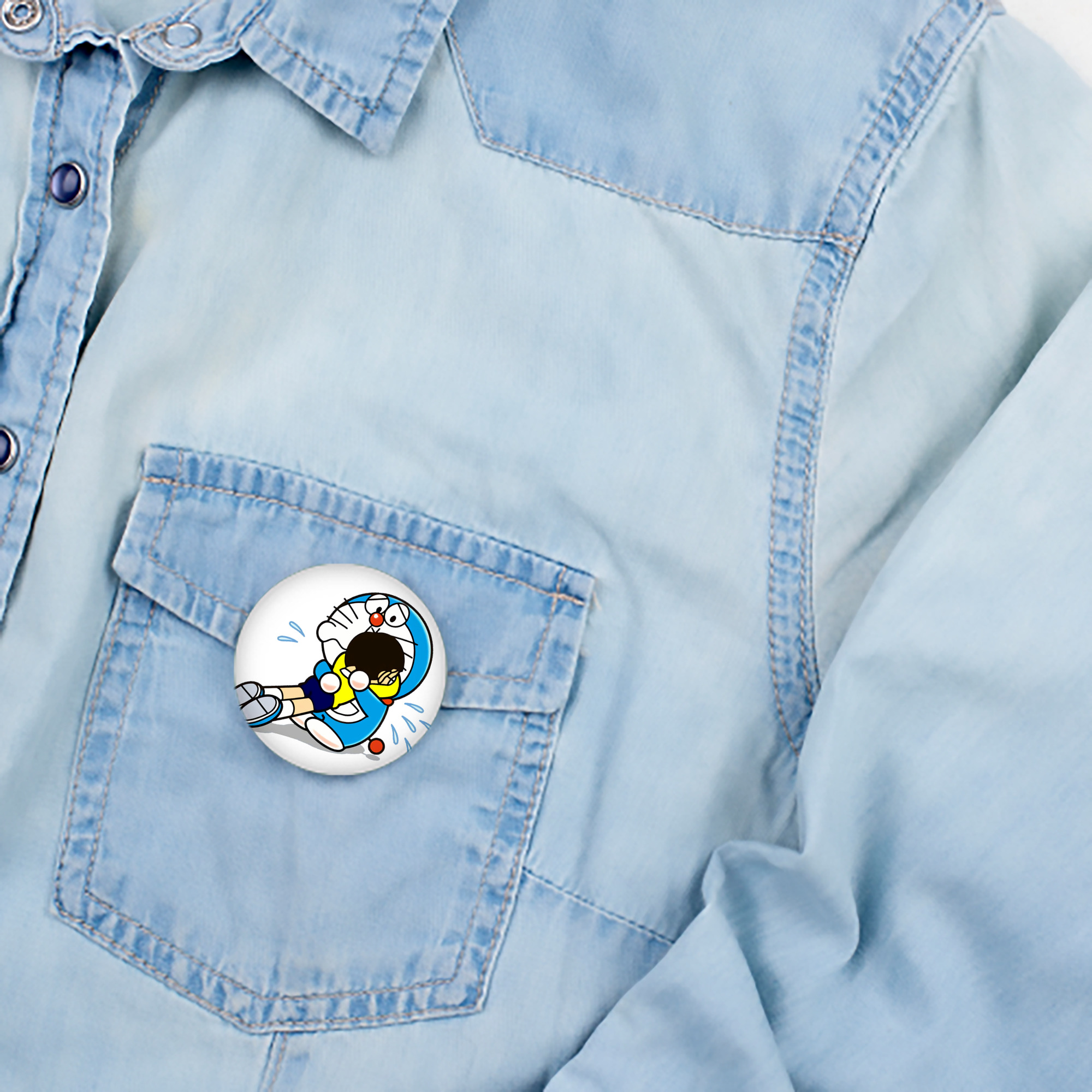 ドラえもん Doraemon 6cm 缶バッジ 複数セット