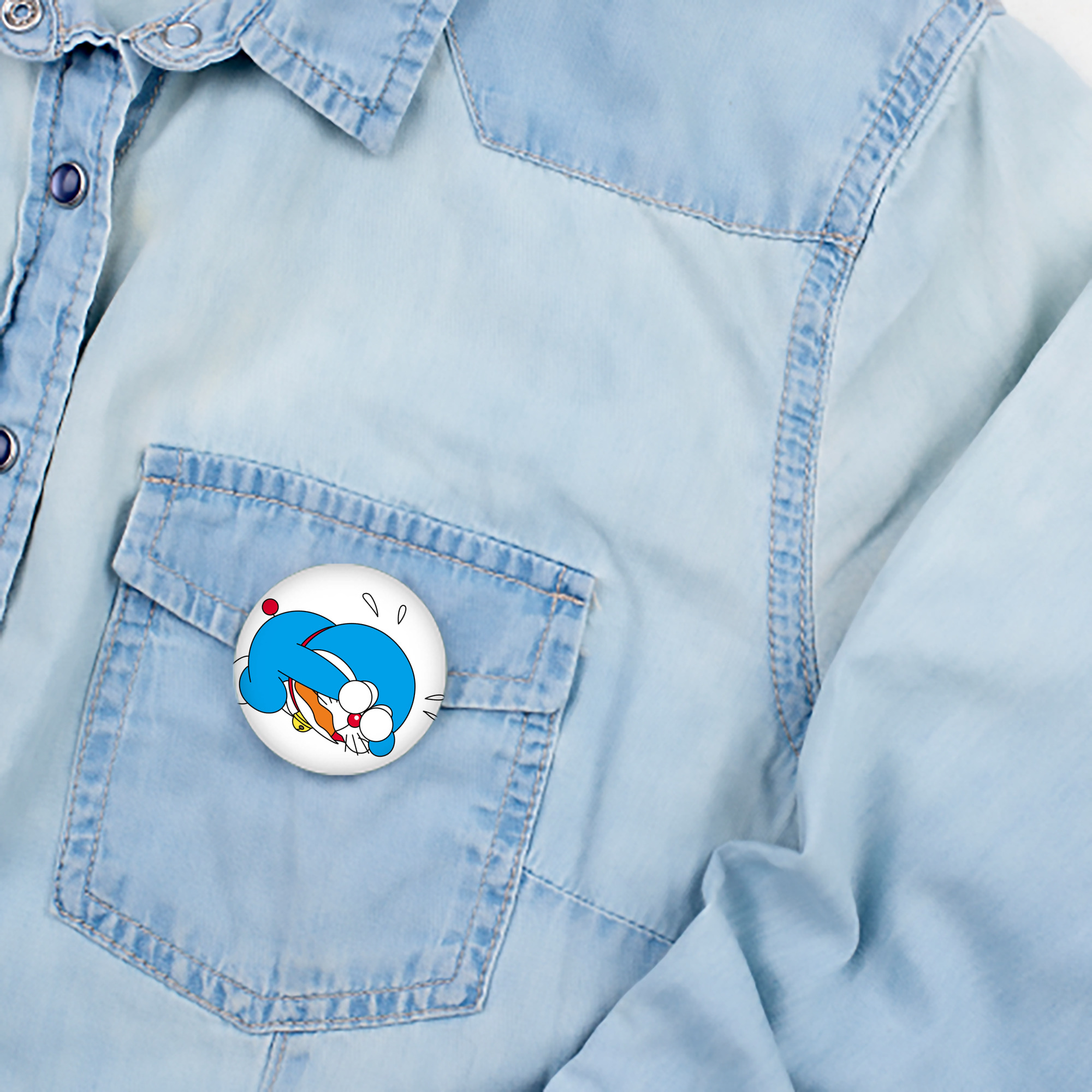 ドラえもん Doraemon 6cm 缶バッジ 複数セット