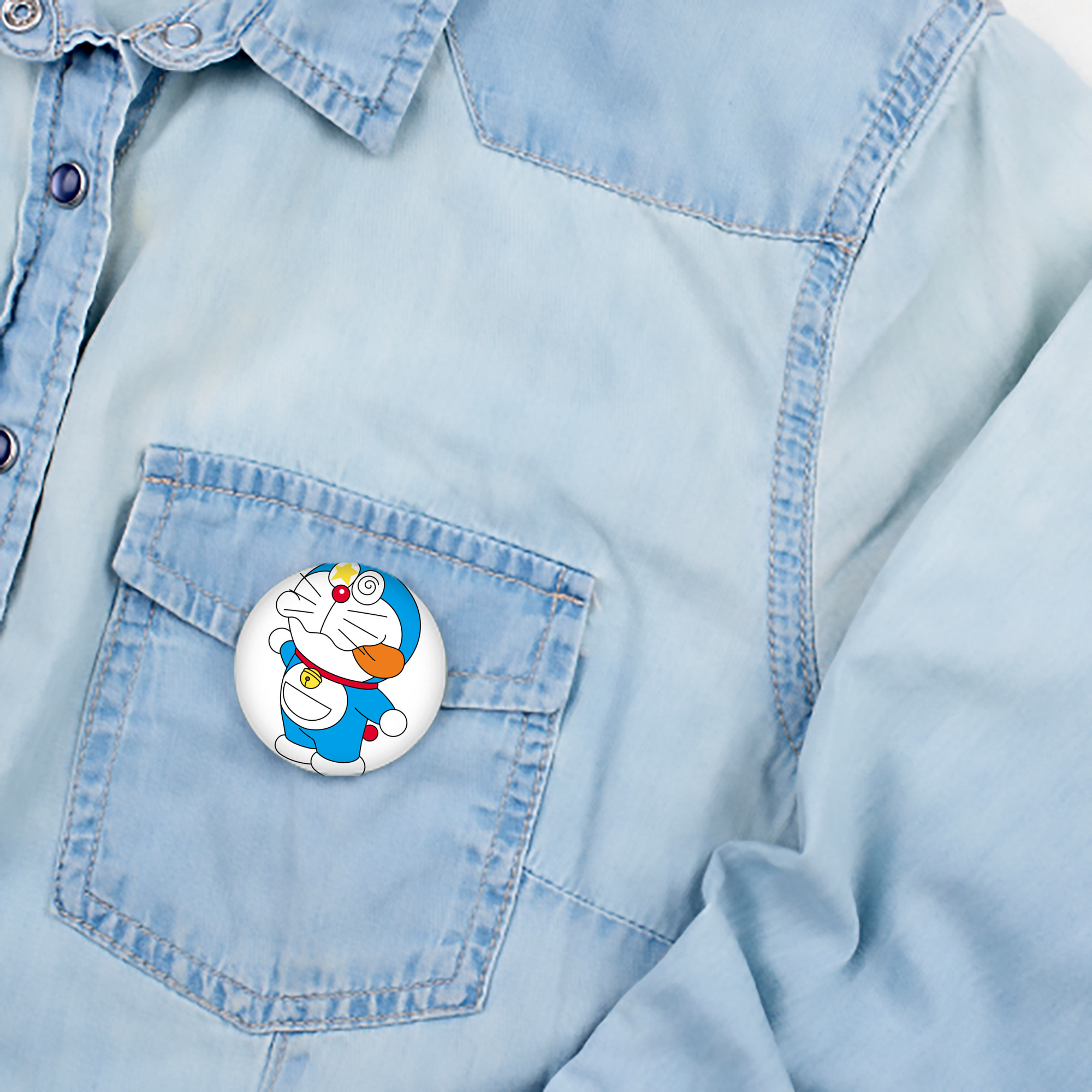 ドラえもん Doraemon 6cm 缶バッジ 複数セット