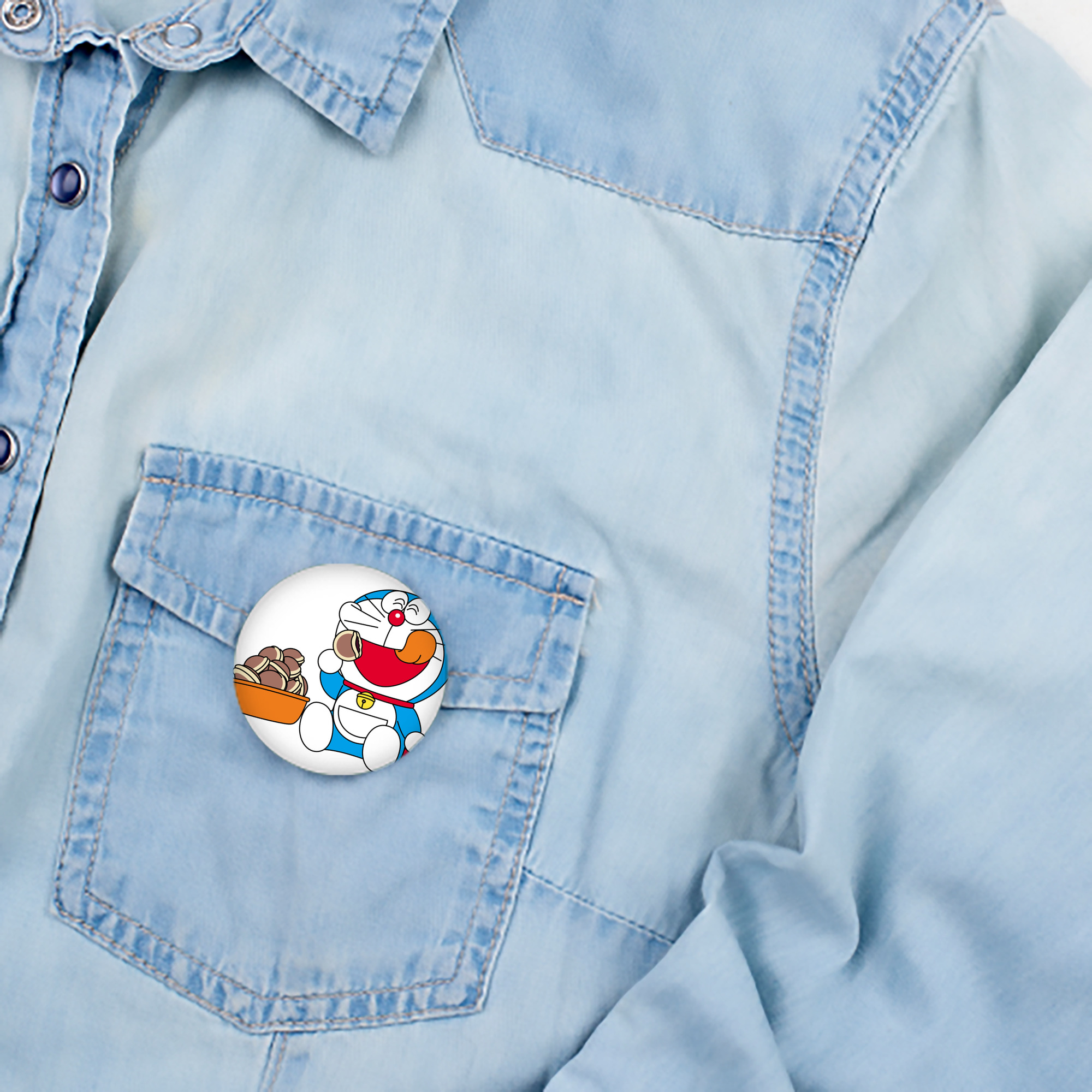 ドラえもん Doraemon 6cm 缶バッジ 複数セット