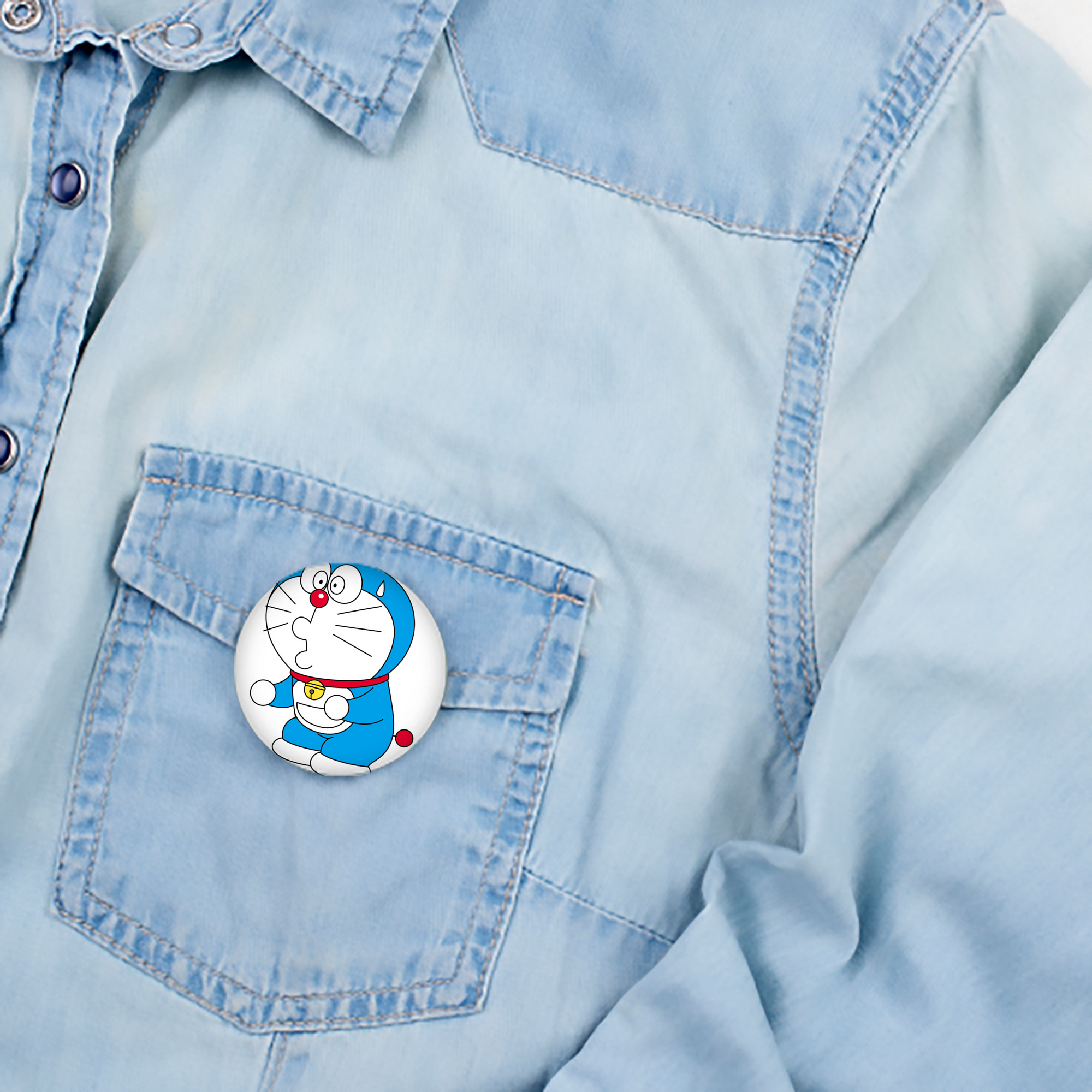 ドラえもん Doraemon 6cm 缶バッジ 複数セット