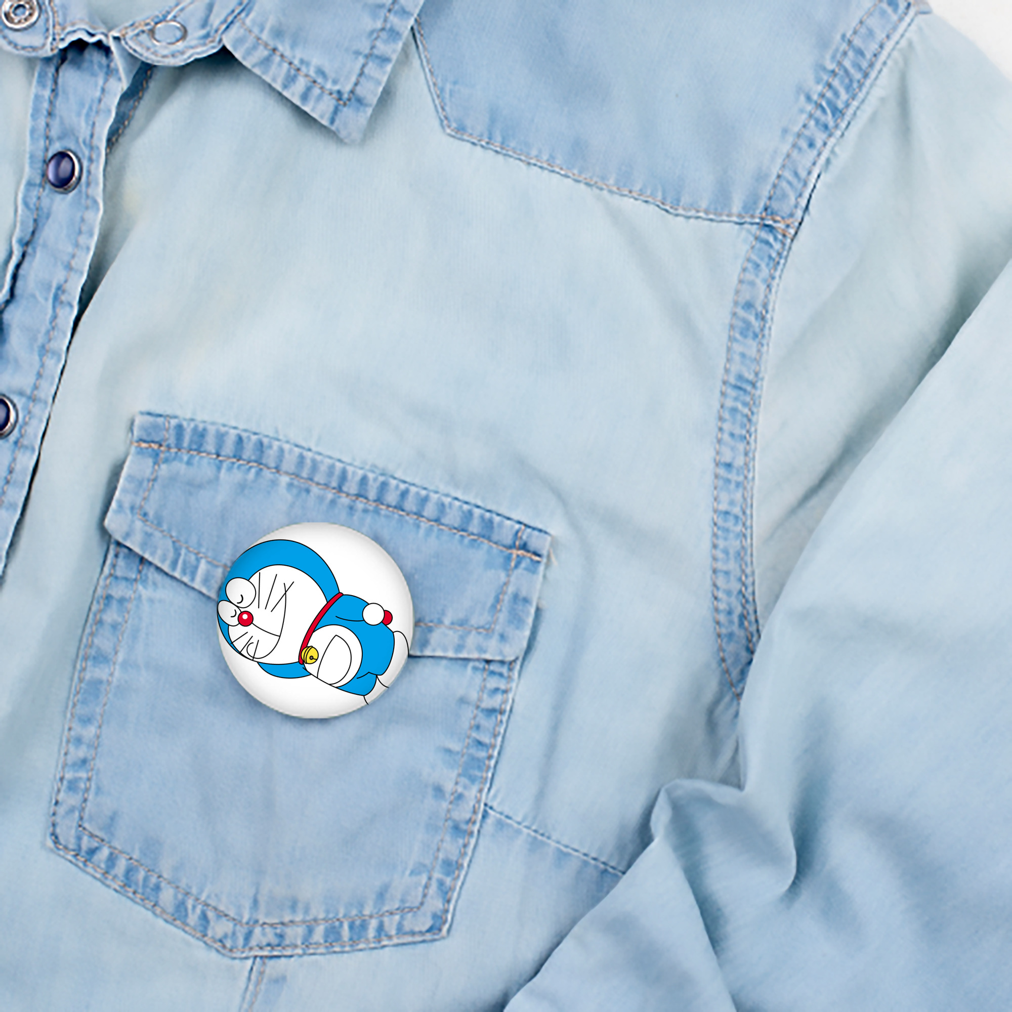 ドラえもん Doraemon 6cm 缶バッジ 複数セット