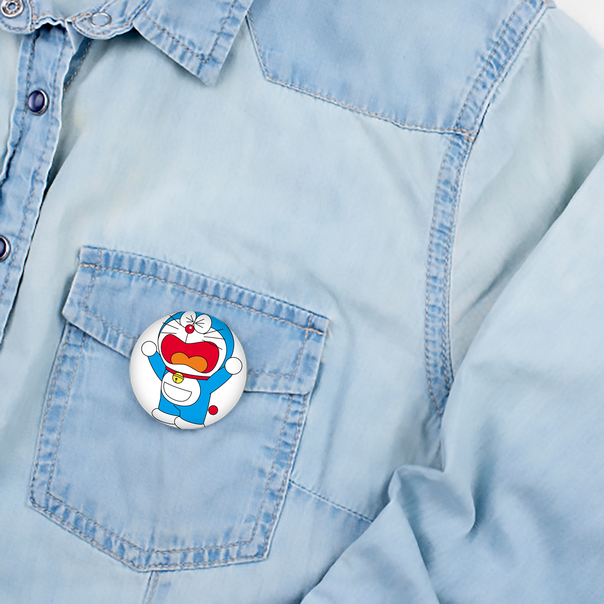 ドラえもん Doraemon 6cm 缶バッジ 複数セット