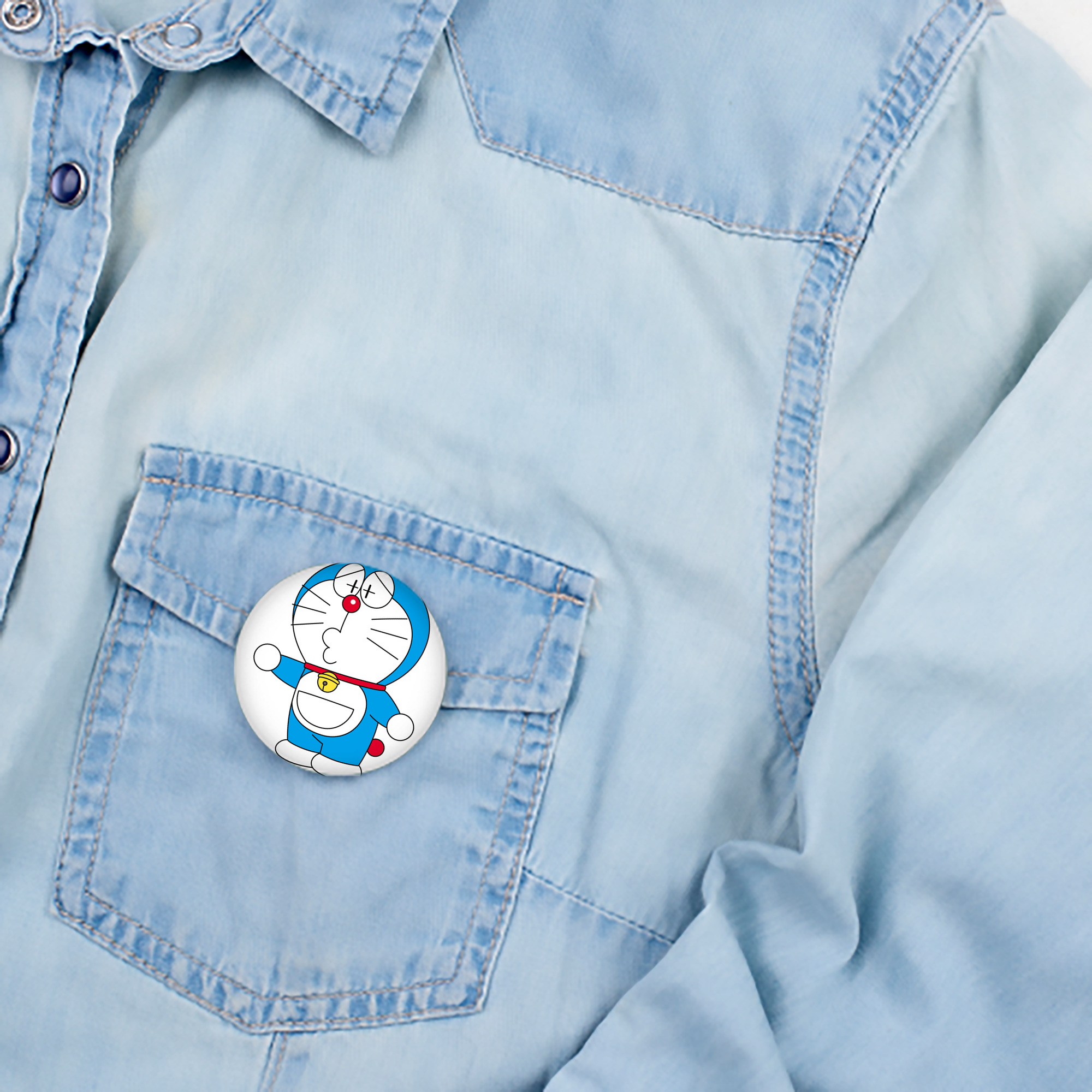 ドラえもん Doraemon 6cm 缶バッジ 複数セット