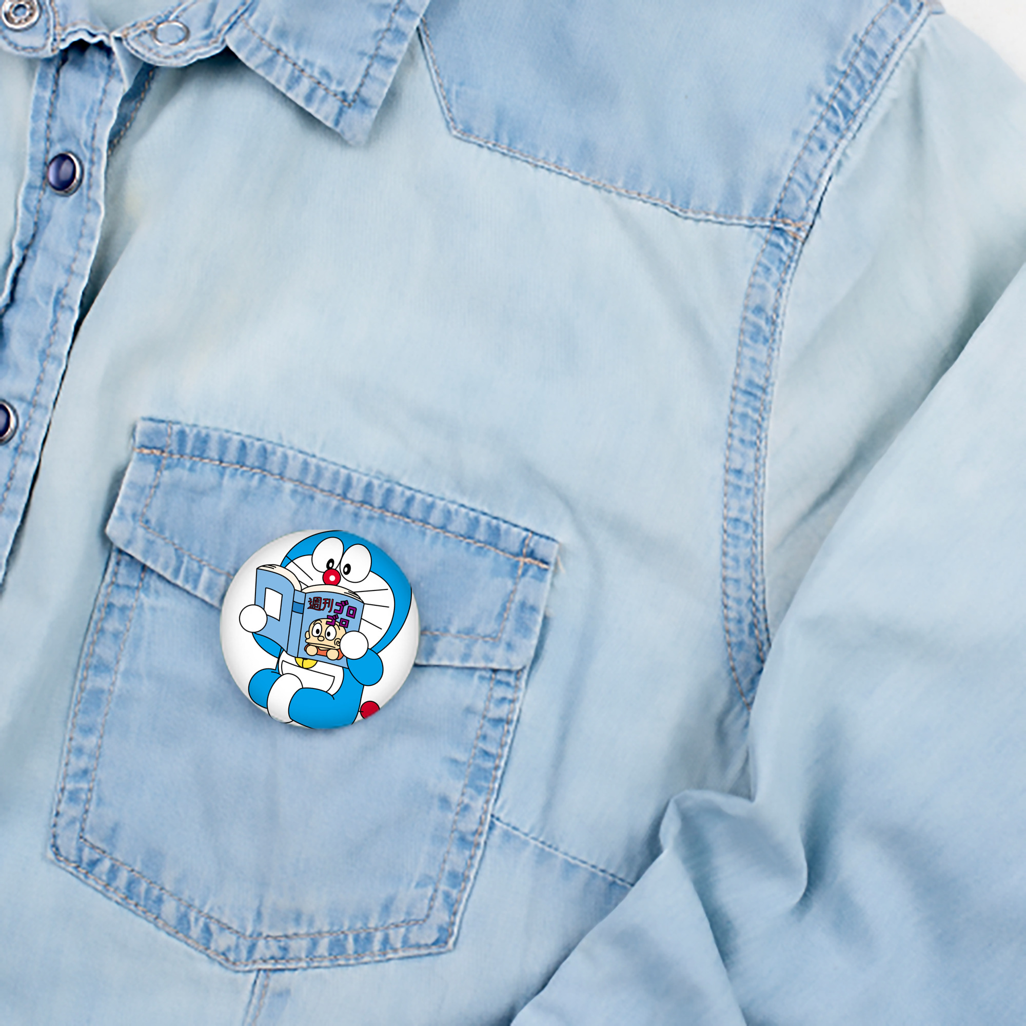 ドラえもん Doraemon 6cm 缶バッジ 複数セット