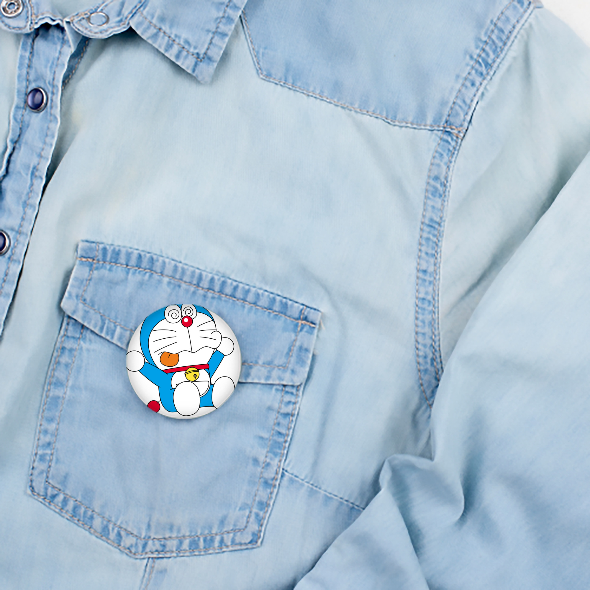 ドラえもん Doraemon 6cm 缶バッジ 複数セット
