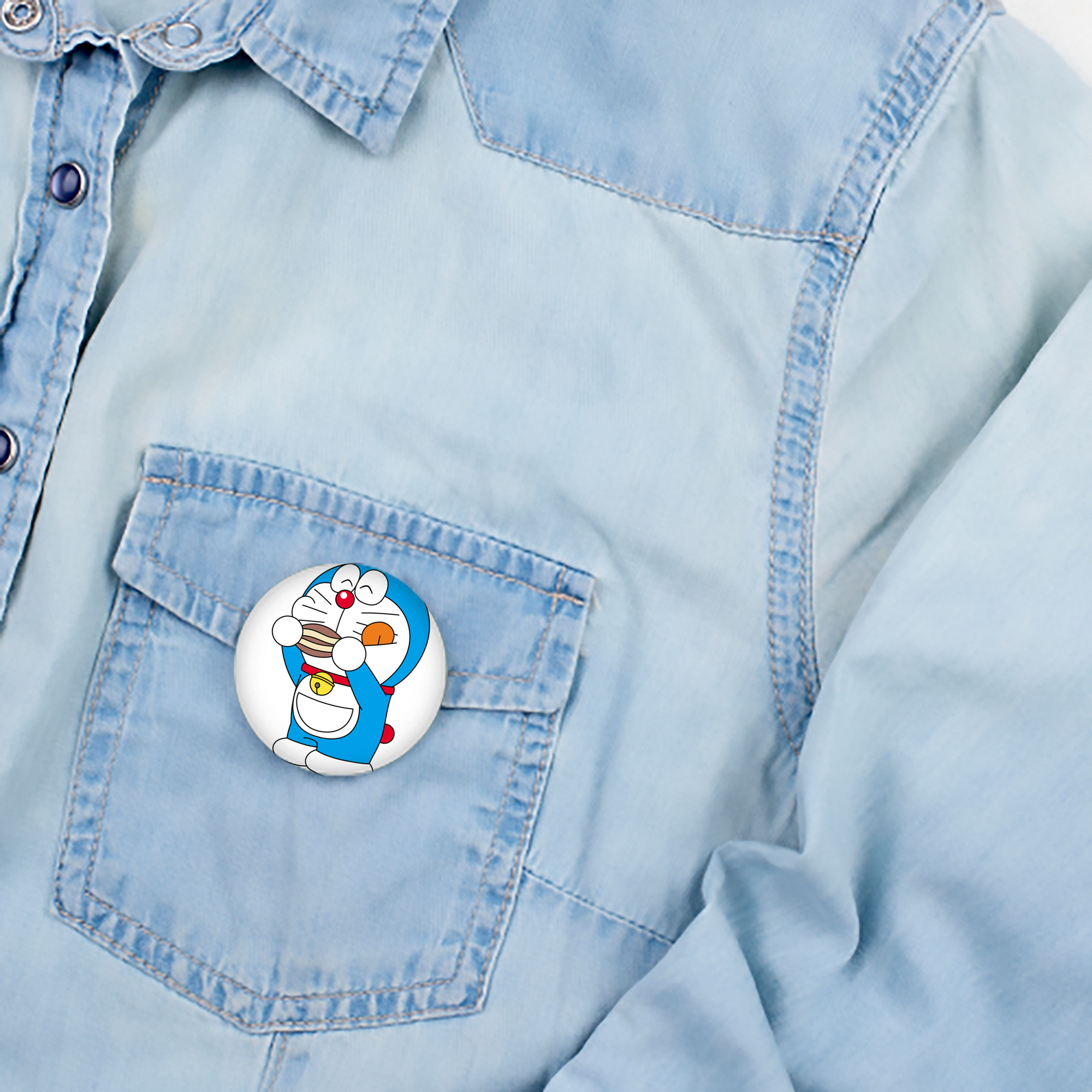 ドラえもん Doraemon 6cm 缶バッジ 複数セット