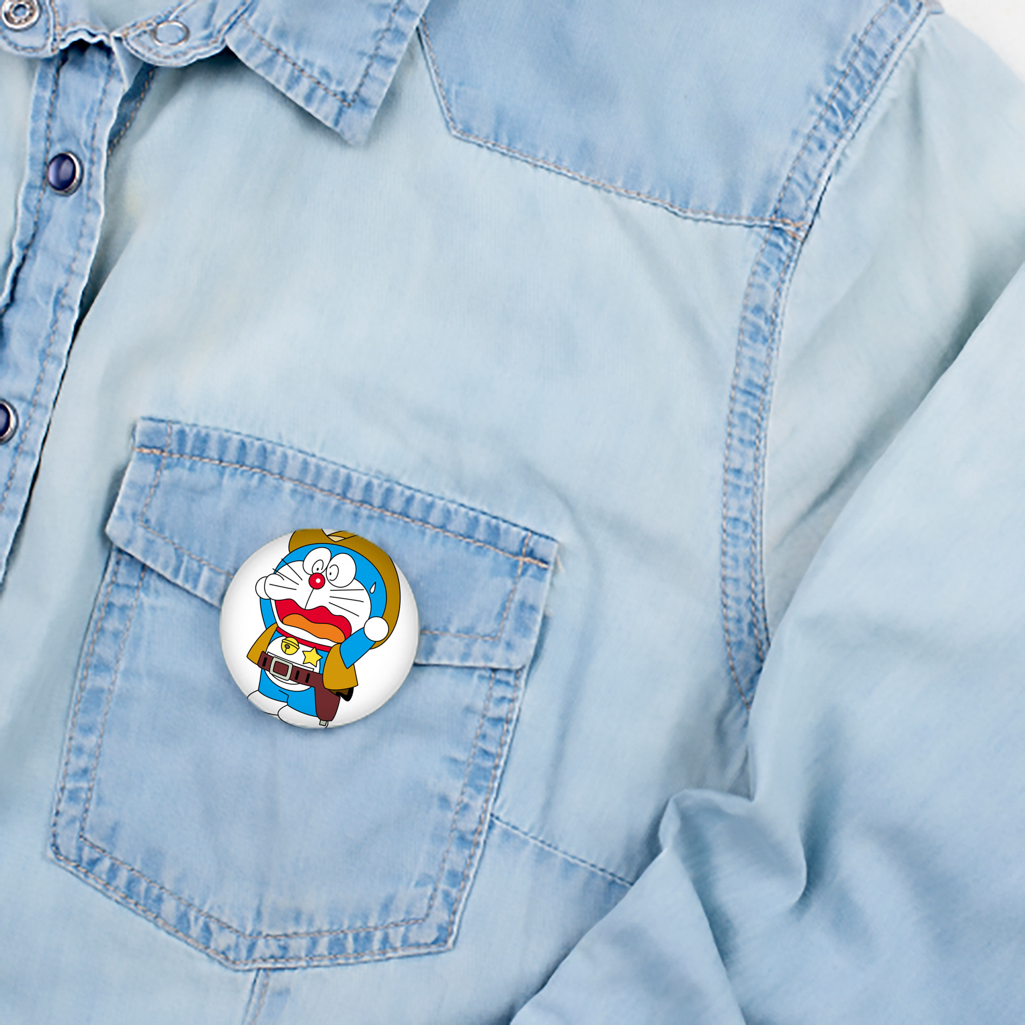 ドラえもん Doraemon 6cm 缶バッジ 複数セット