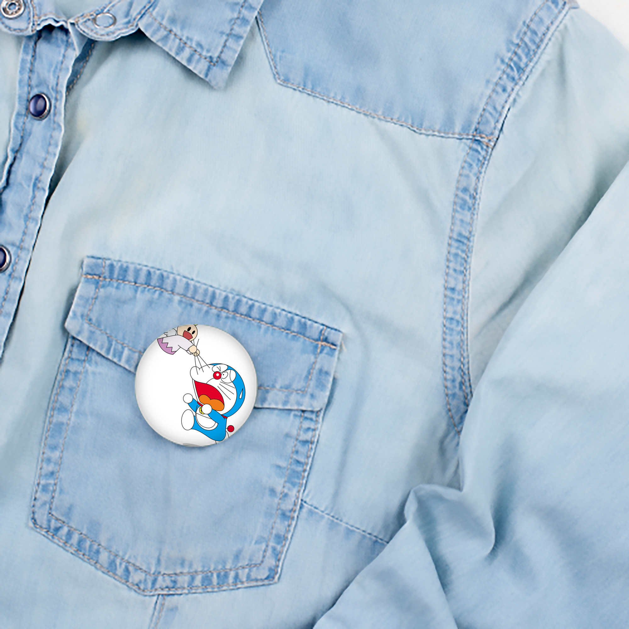 ドラえもん Doraemon 6cm 缶バッジ 複数セット