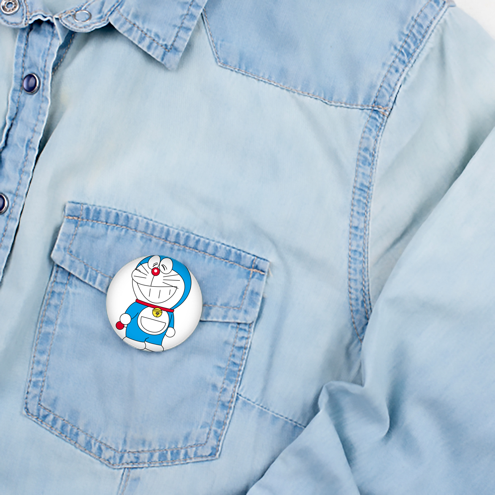 ドラえもん Doraemon 6cm 缶バッジ 複数セット