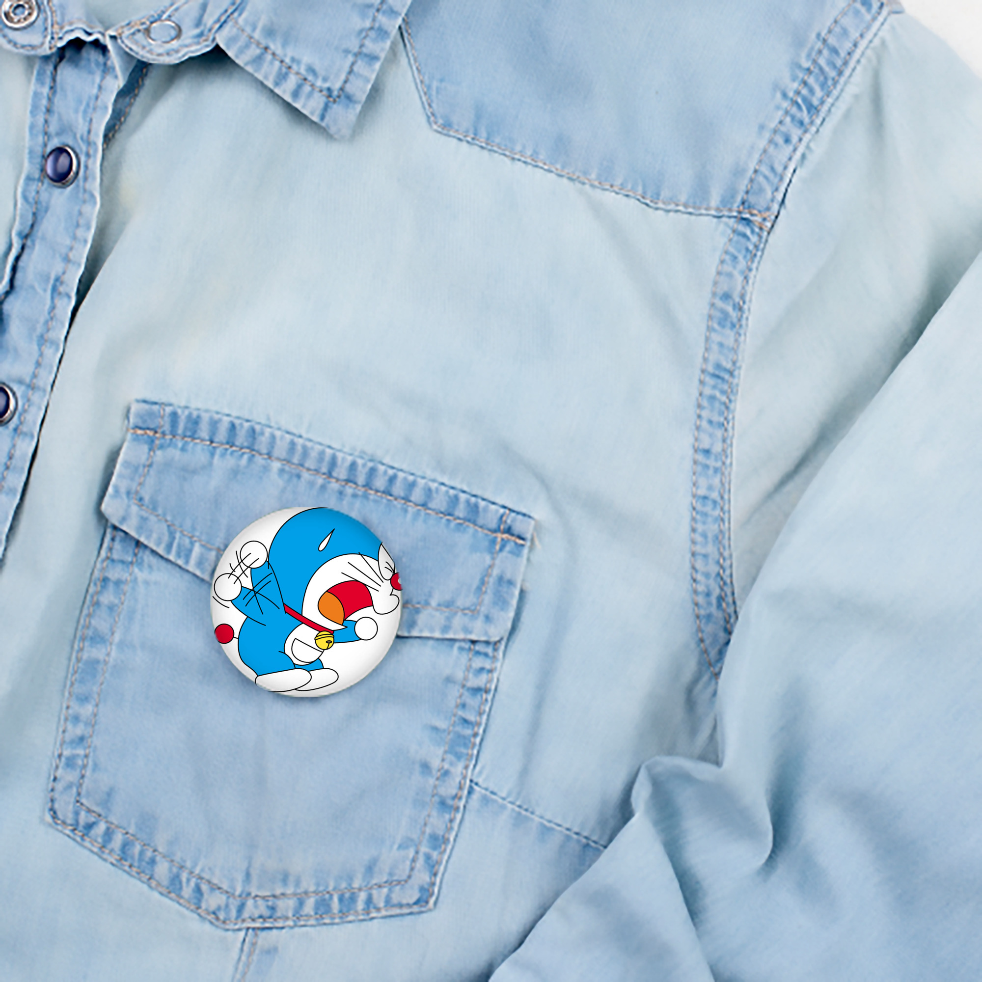 ドラえもん Doraemon 6cm 缶バッジ 複数セット