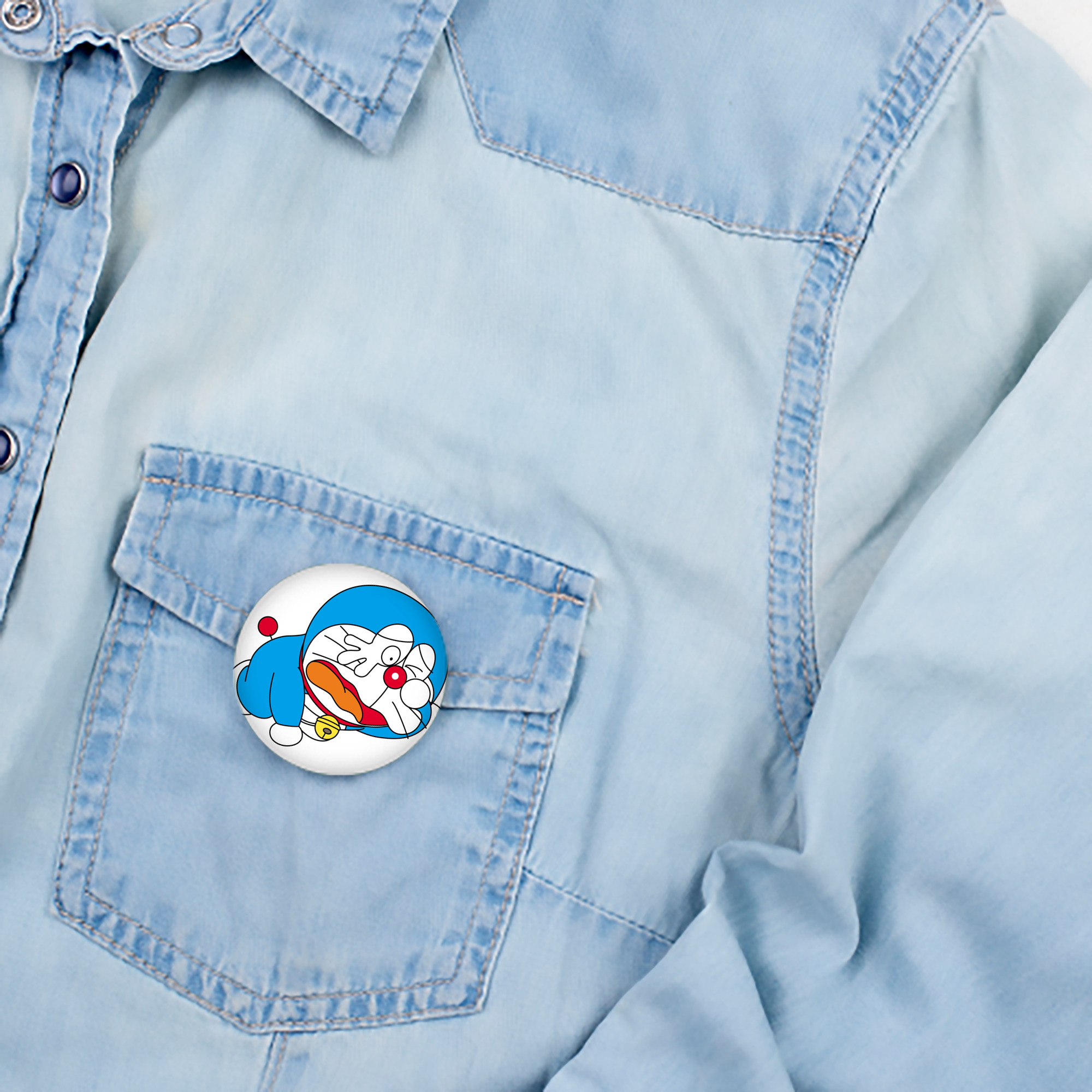 ドラえもん Doraemon 6cm 缶バッジ 複数セット