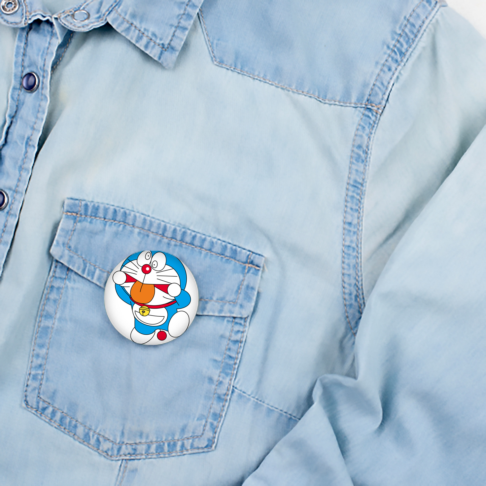 ドラえもん Doraemon 6cm 缶バッジ 複数セット