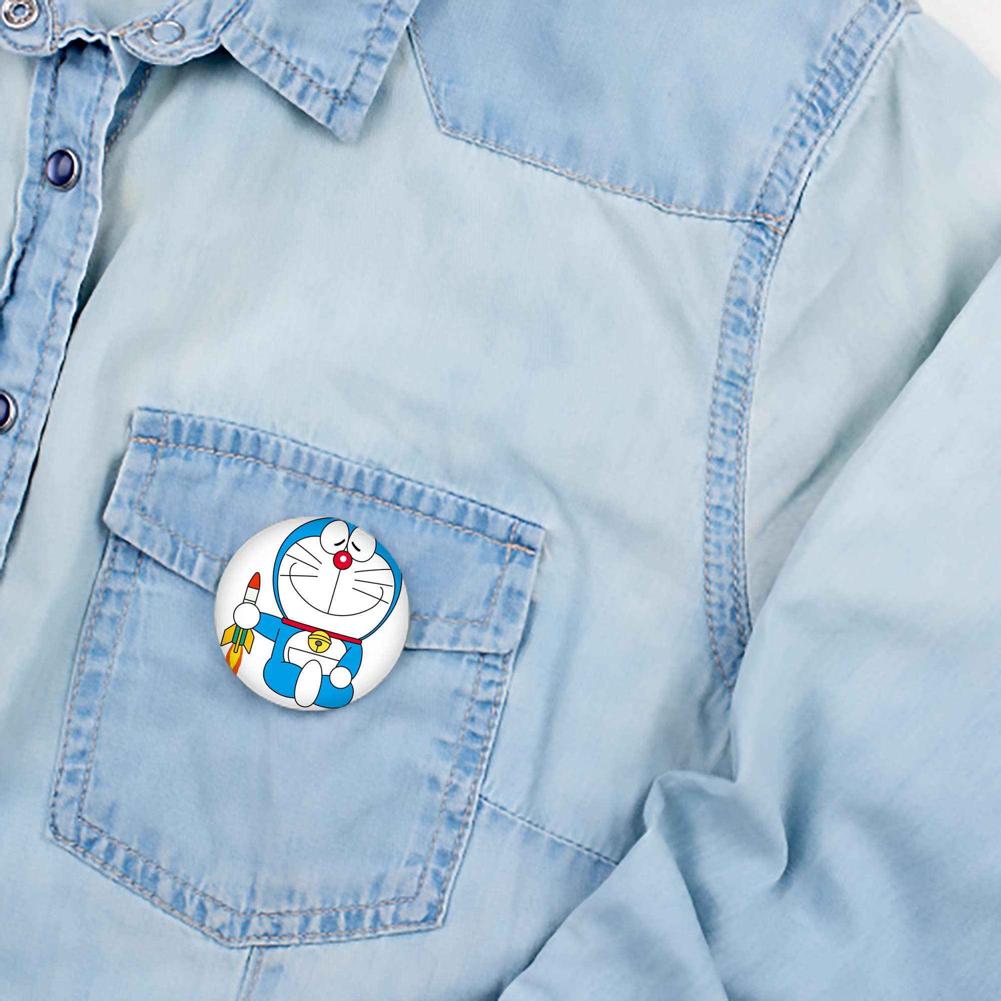 ドラえもん Doraemon 6cm 缶バッジ 複数セット