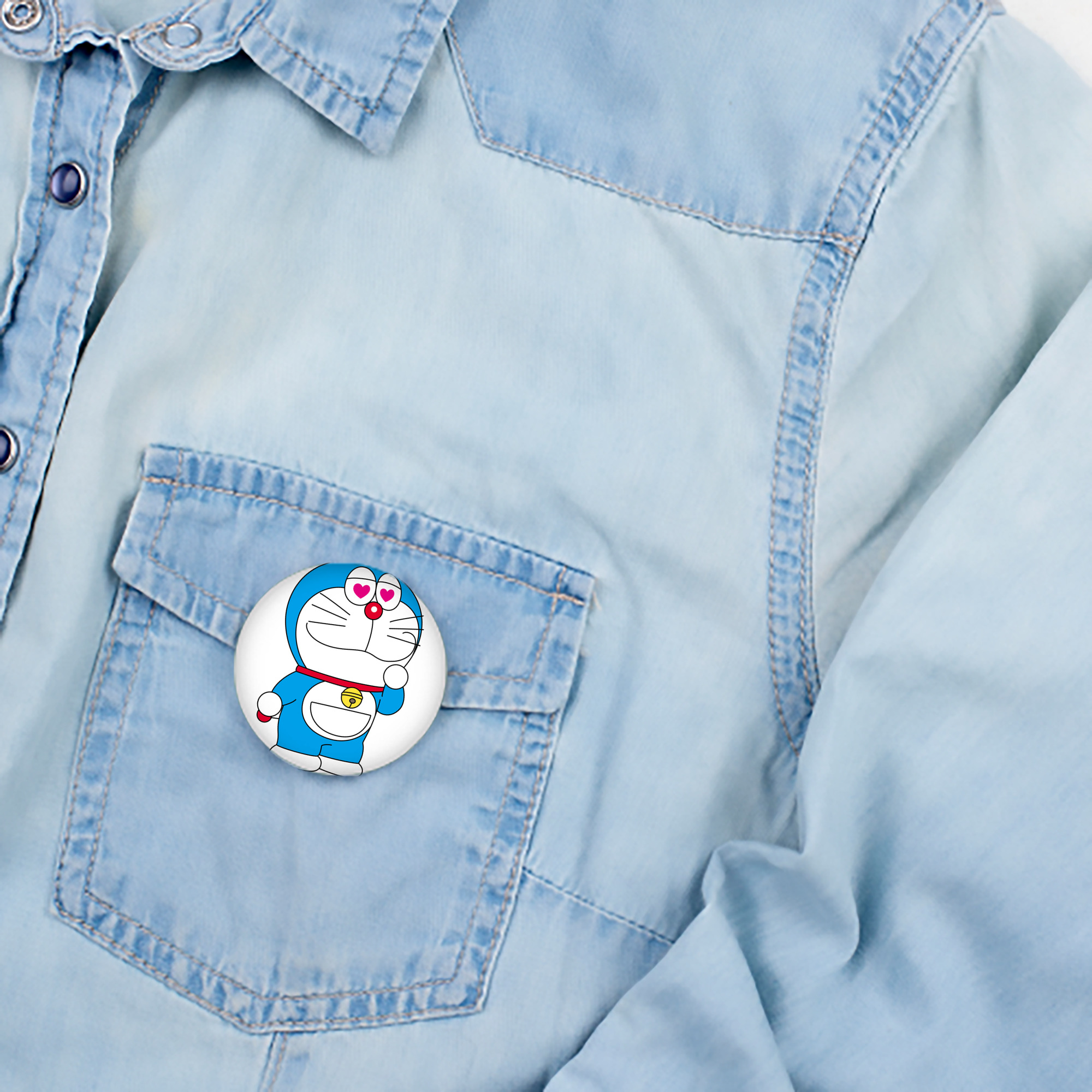 ドラえもん Doraemon 6cm 缶バッジ 複数セット
