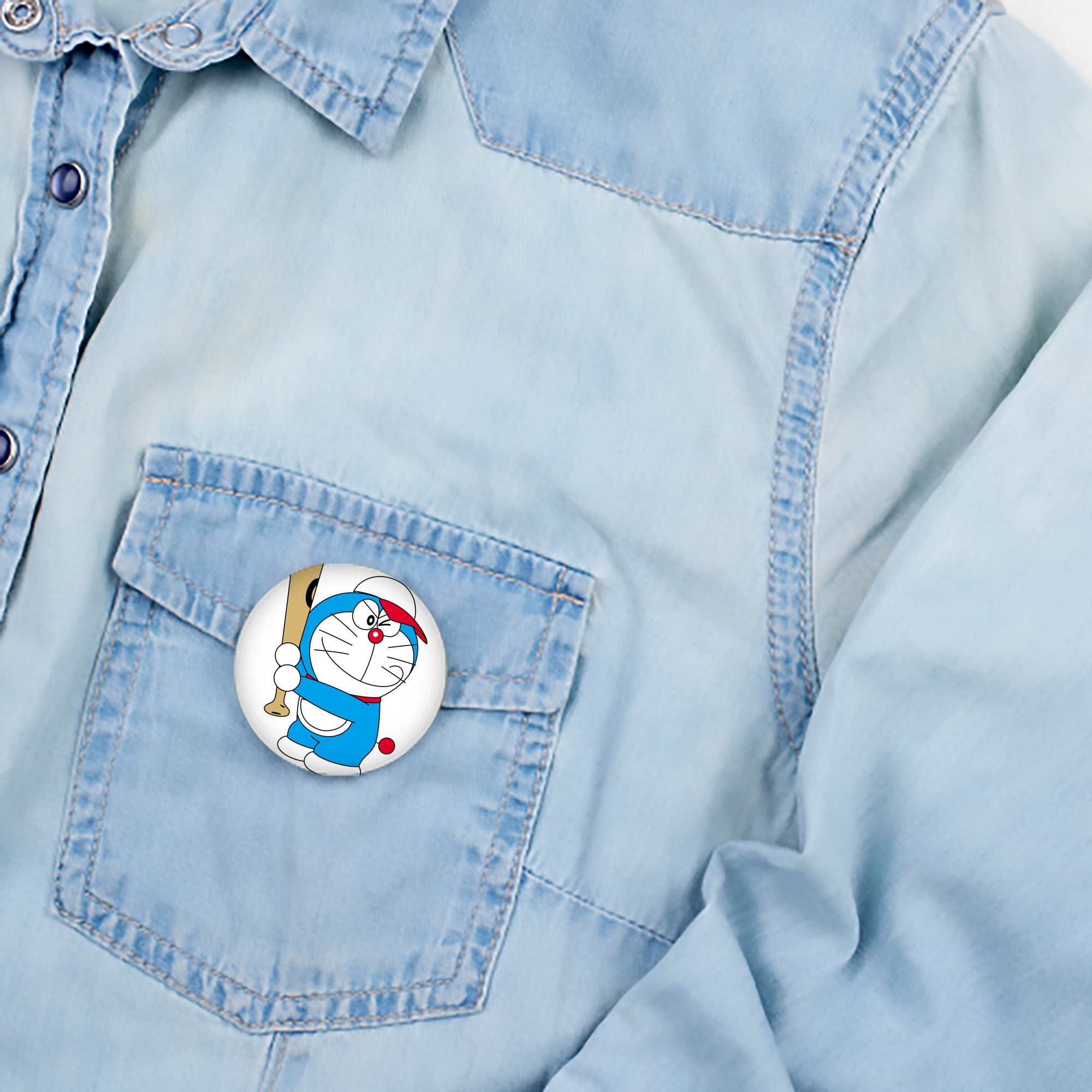 ドラえもん Doraemon 6cm 缶バッジ 複数セット