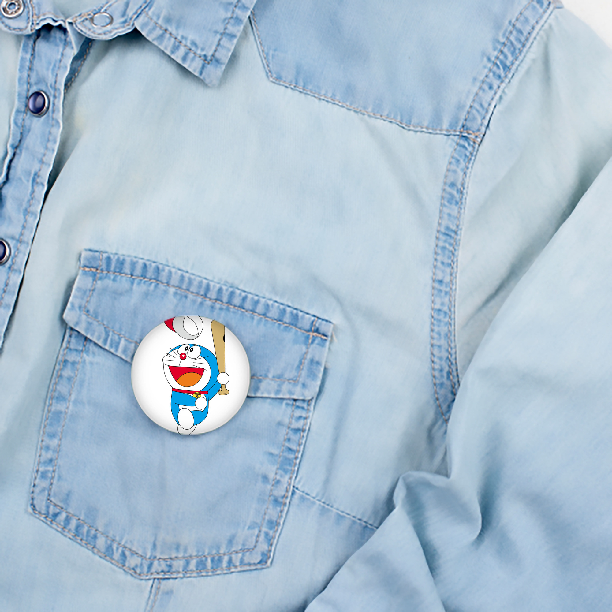 ドラえもん Doraemon 6cm 缶バッジ 複数セット