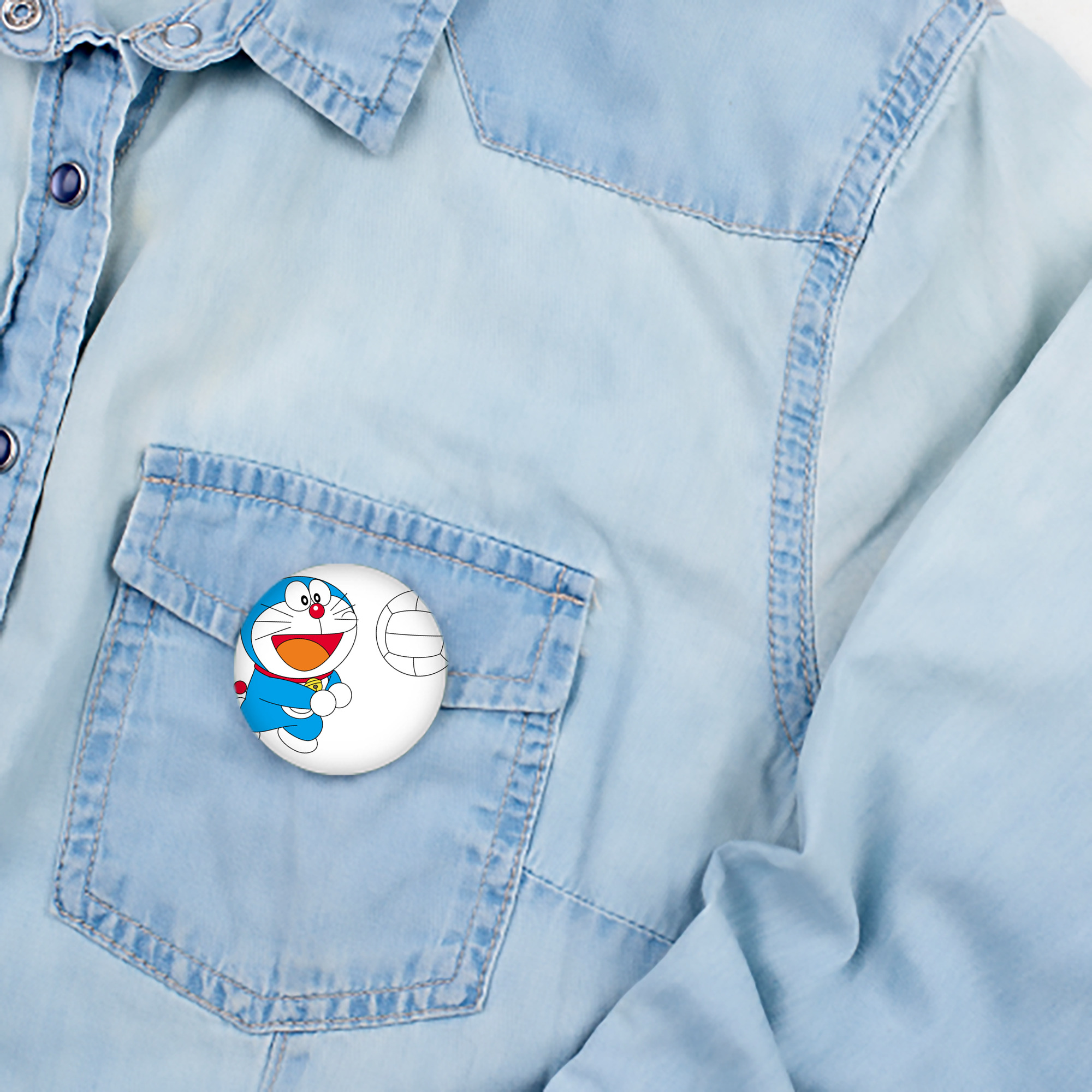 ドラえもん Doraemon 6cm 缶バッジ 複数セット