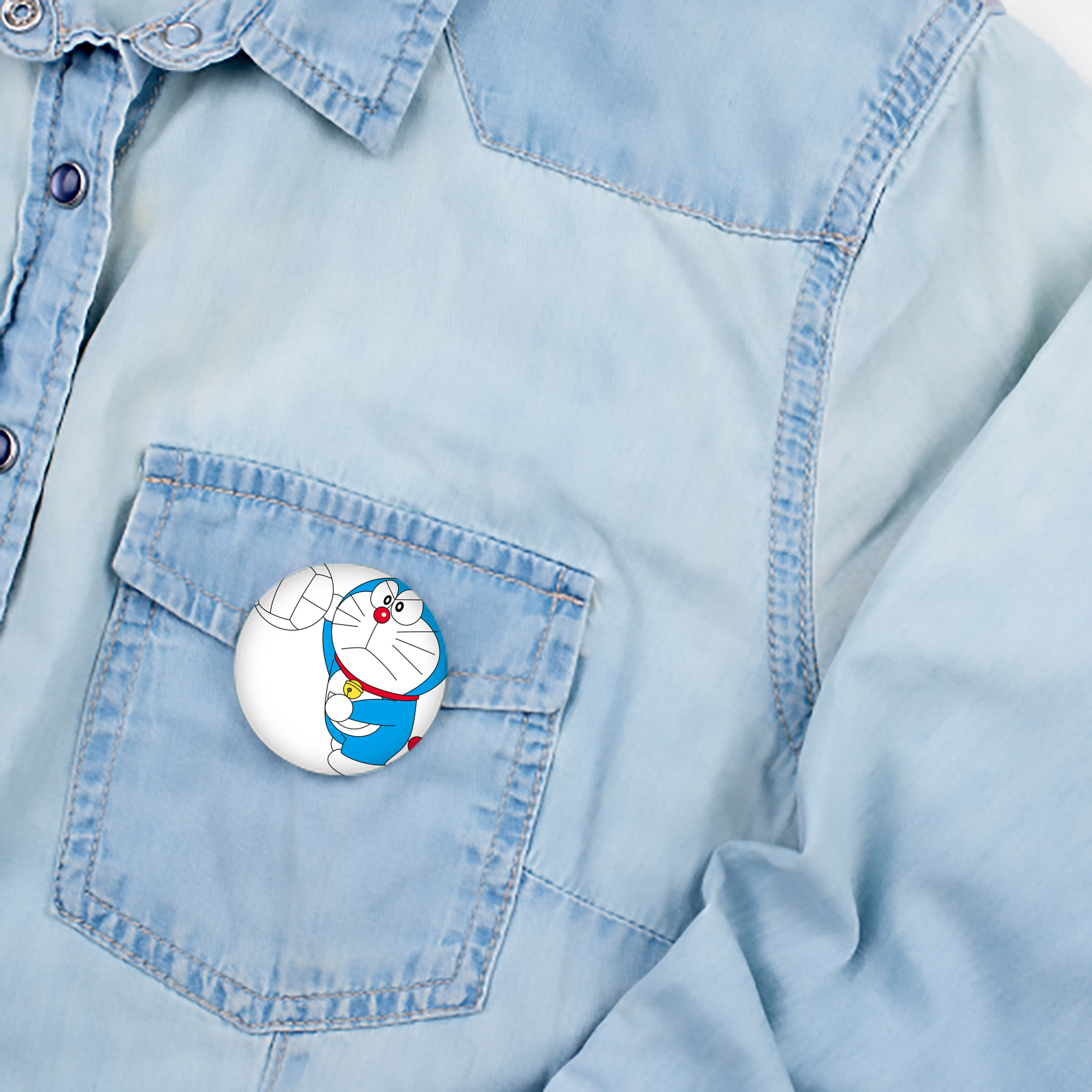 ドラえもん Doraemon 6cm 缶バッジ 複数セット