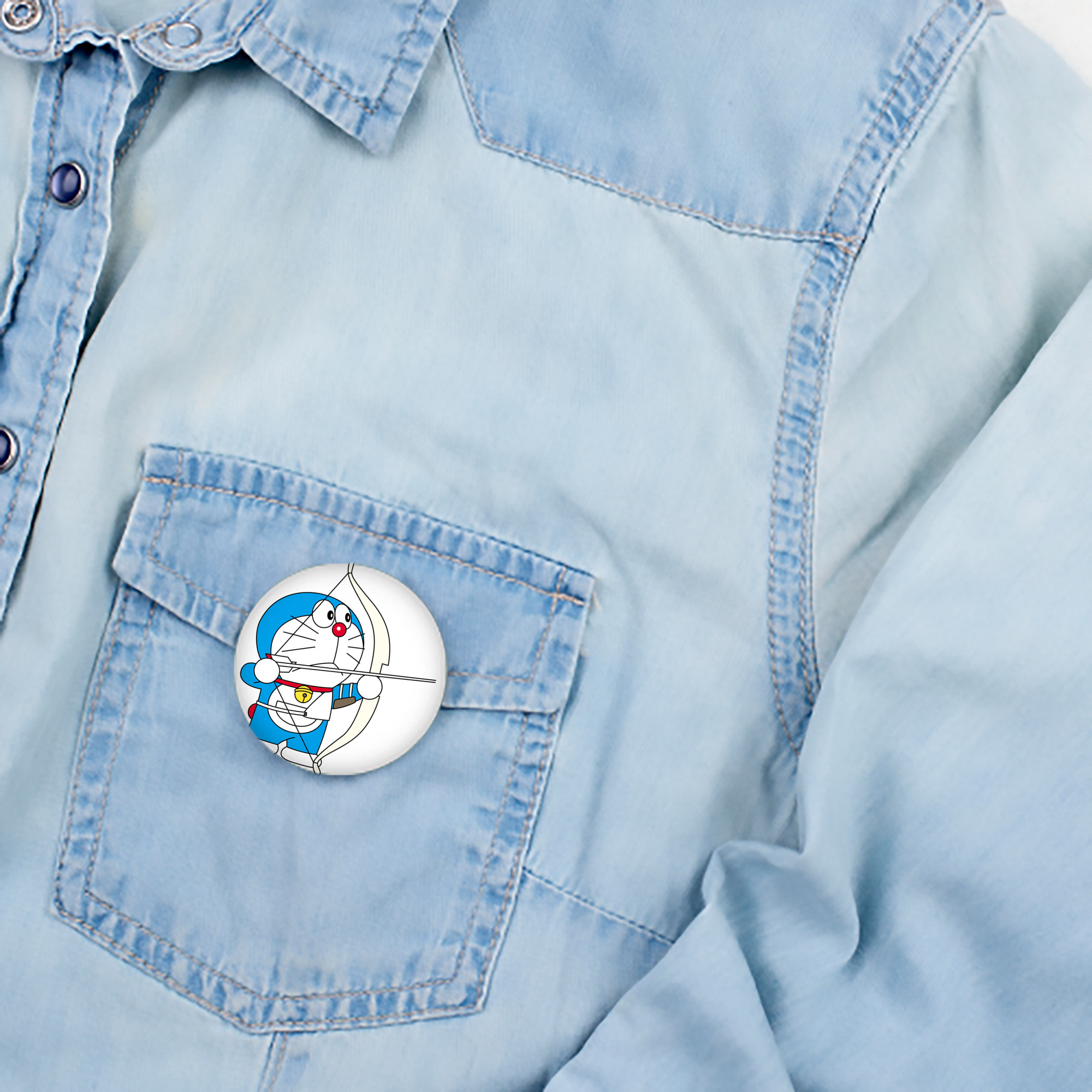 ドラえもん Doraemon 6cm 缶バッジ 複数セット