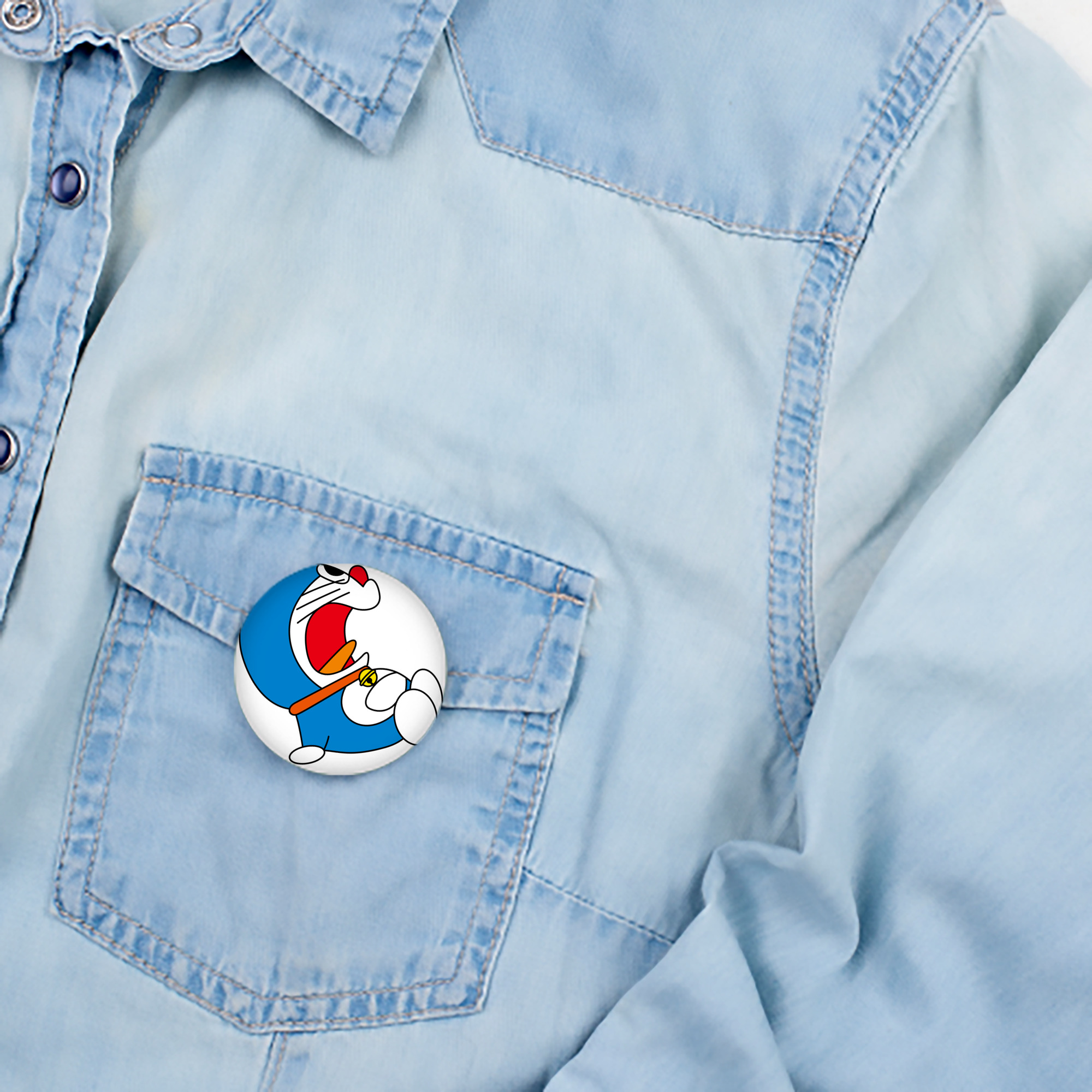 ドラえもん Doraemon 6cm 缶バッジ 複数セット