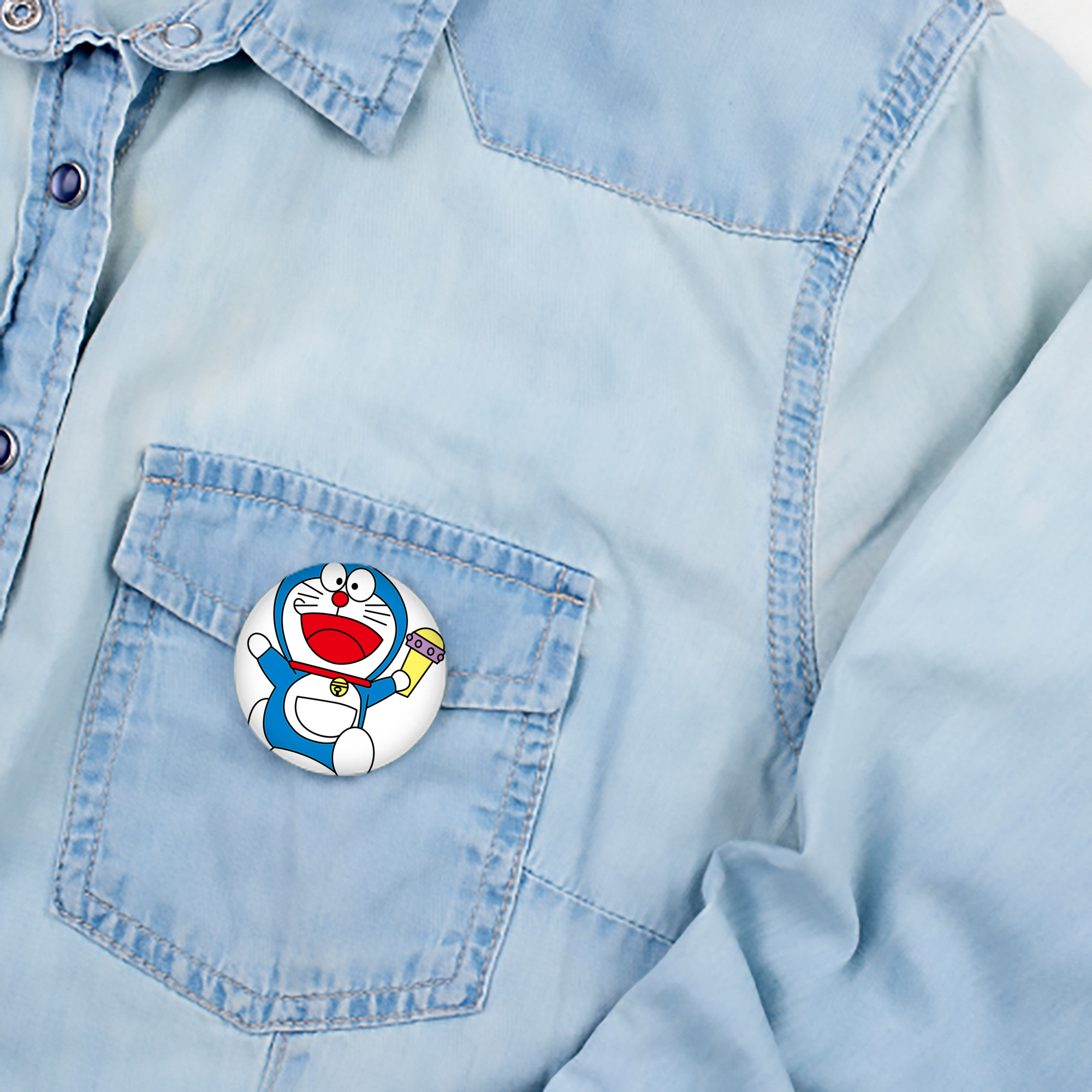 ドラえもん Doraemon 6cm 缶バッジ 複数セット