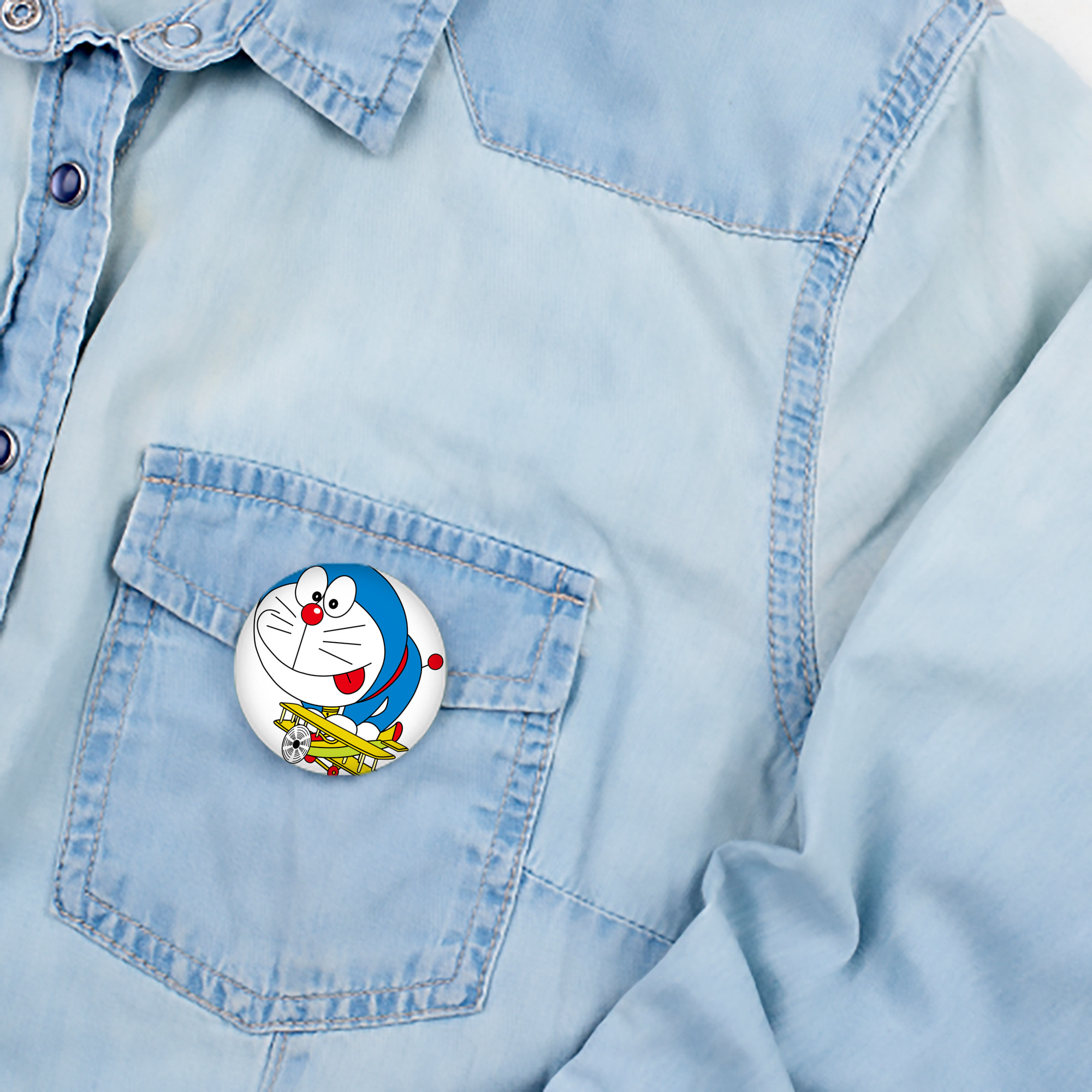 ドラえもん Doraemon 6cm 缶バッジ 複数セット