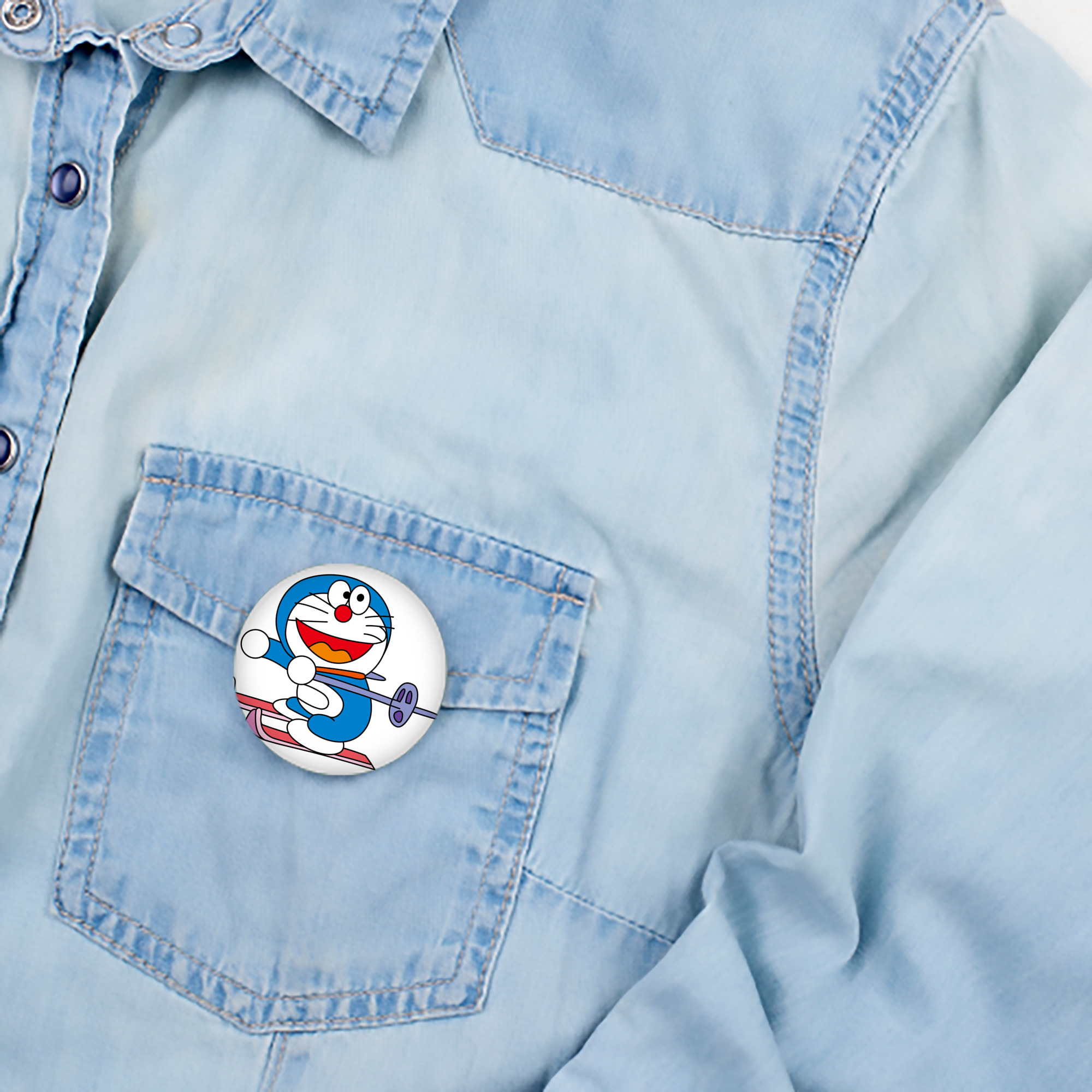 ドラえもん Doraemon 6cm 缶バッジ 複数セット