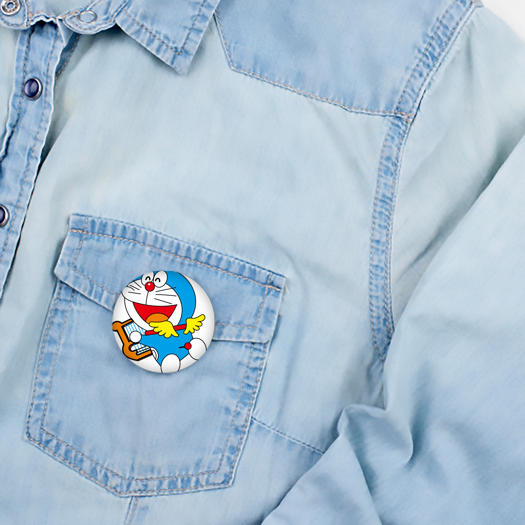 ドラえもん Doraemon 6cm 缶バッジ 複数セット
