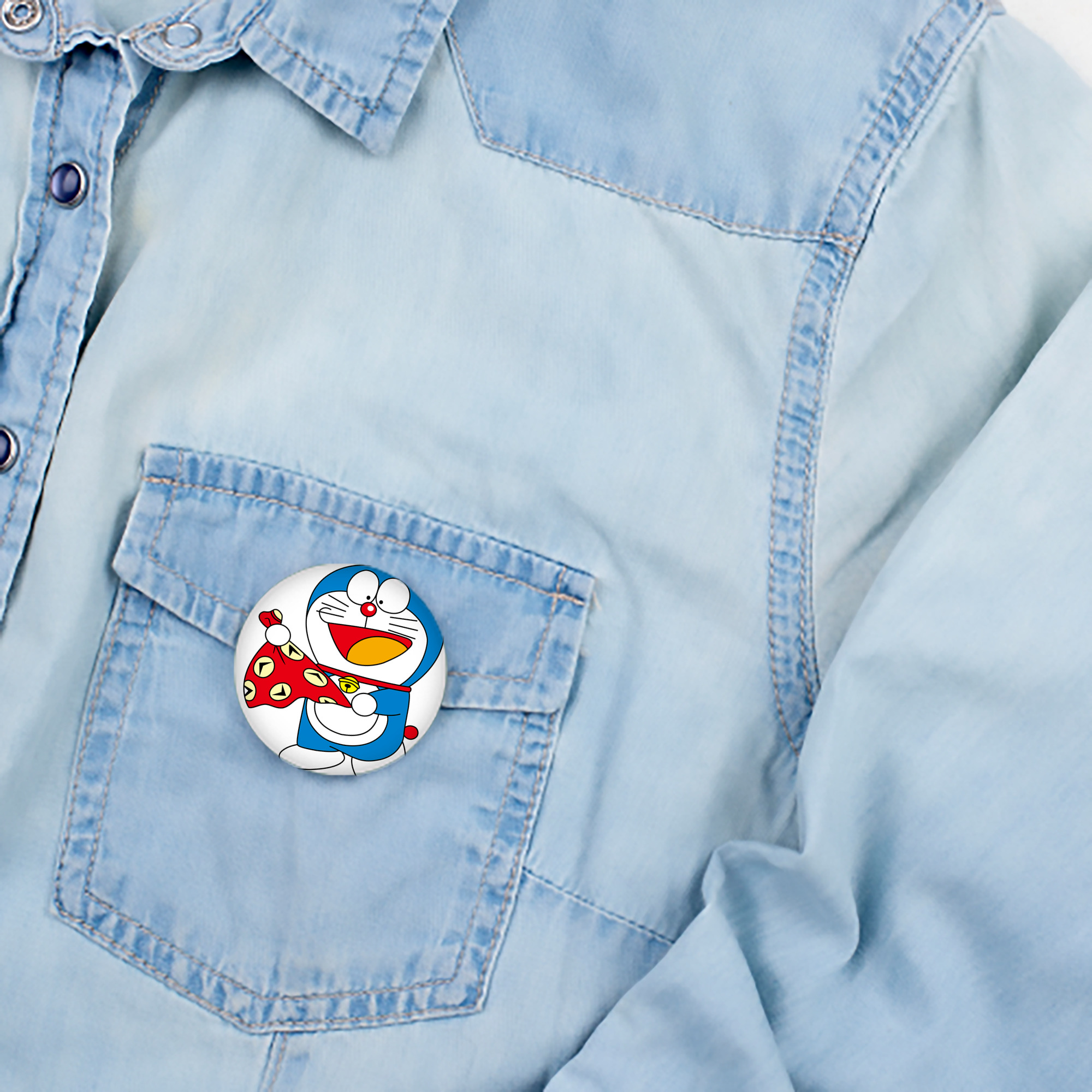 ドラえもん Doraemon 6cm 缶バッジ 複数セット