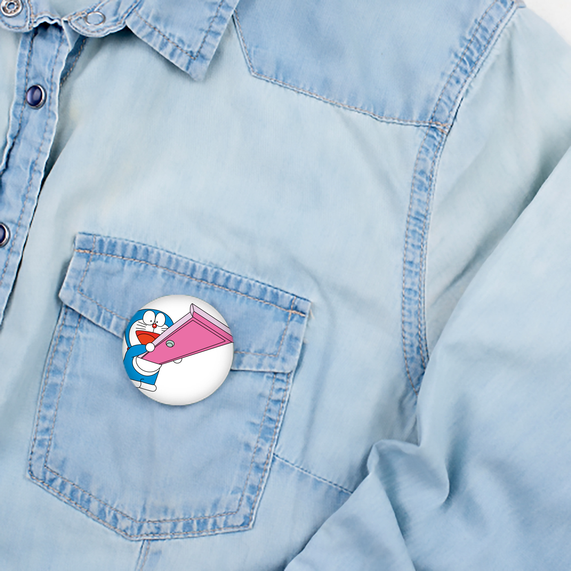 ドラえもん Doraemon 6cm 缶バッジ 複数セット