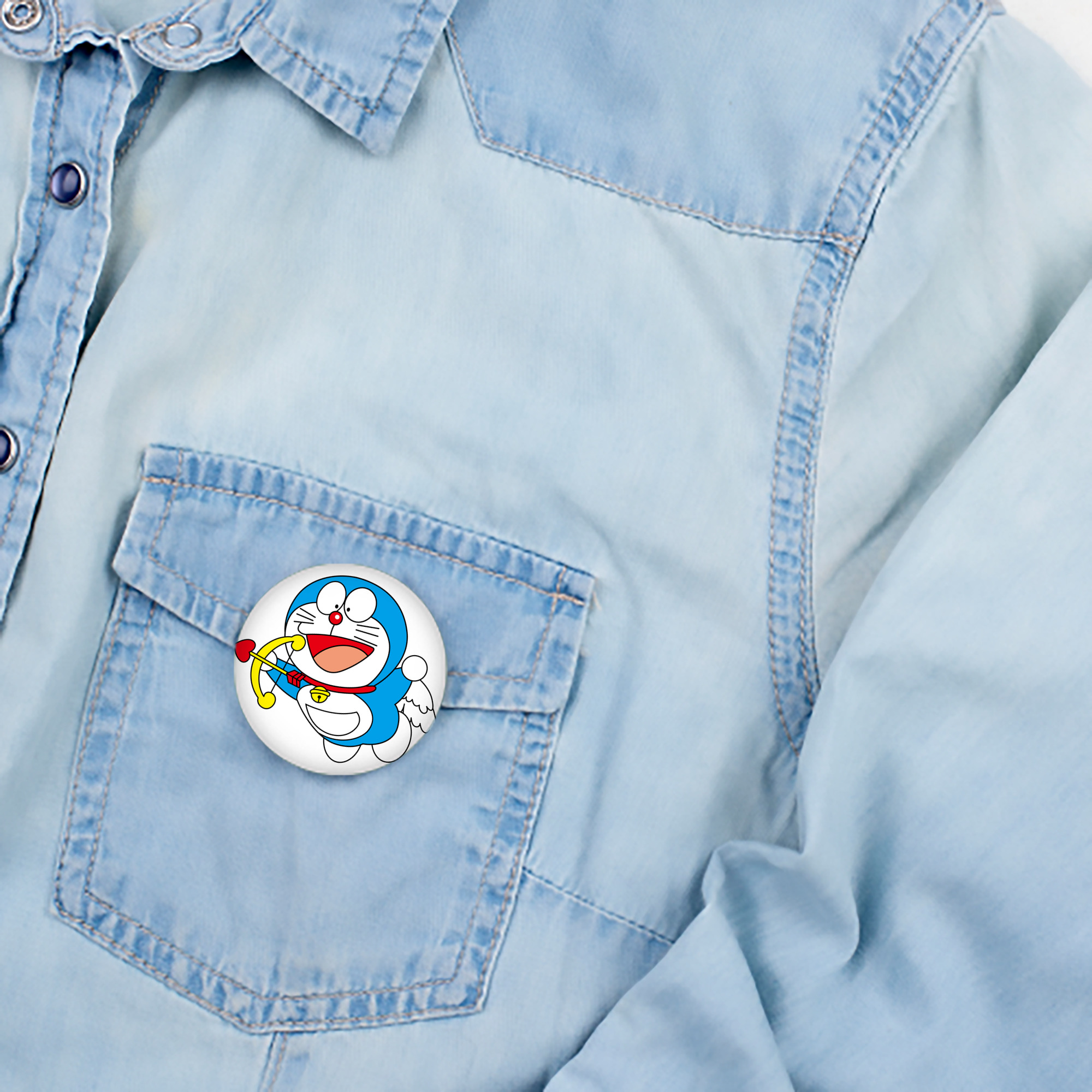 ドラえもん Doraemon 6cm 缶バッジ 複数セット