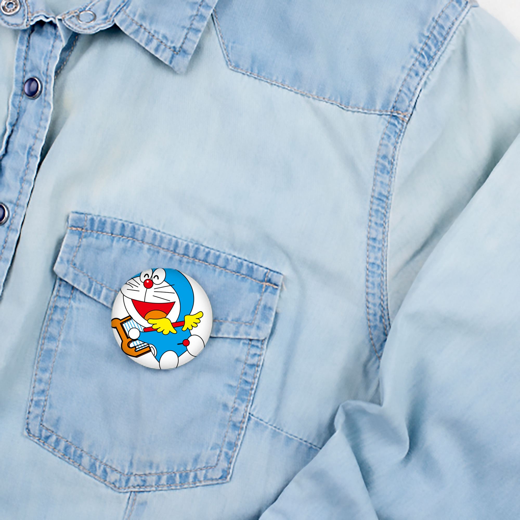 ドラえもん Doraemon 6cm 缶バッジ 複数セット