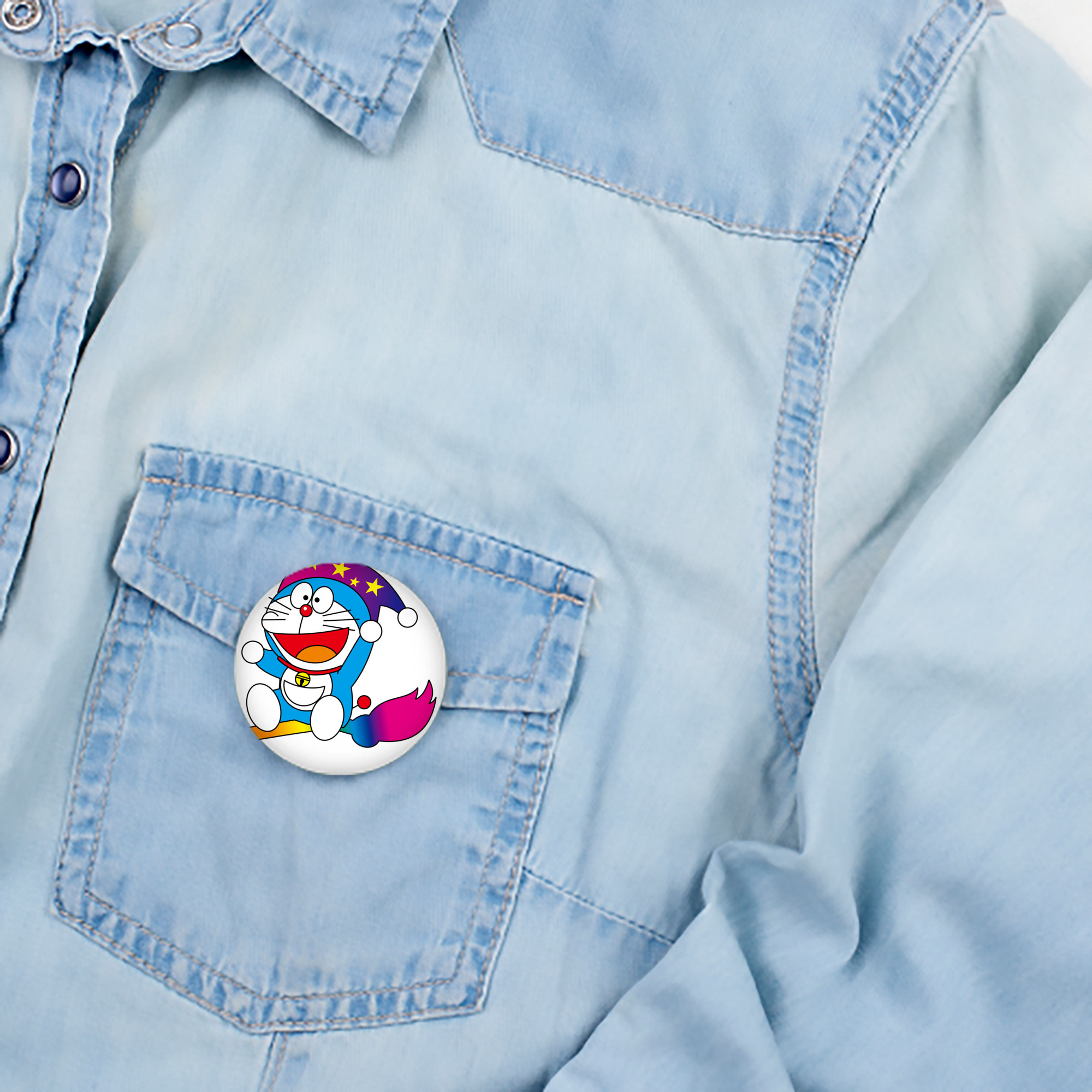 ドラえもん Doraemon 6cm 缶バッジ 複数セット