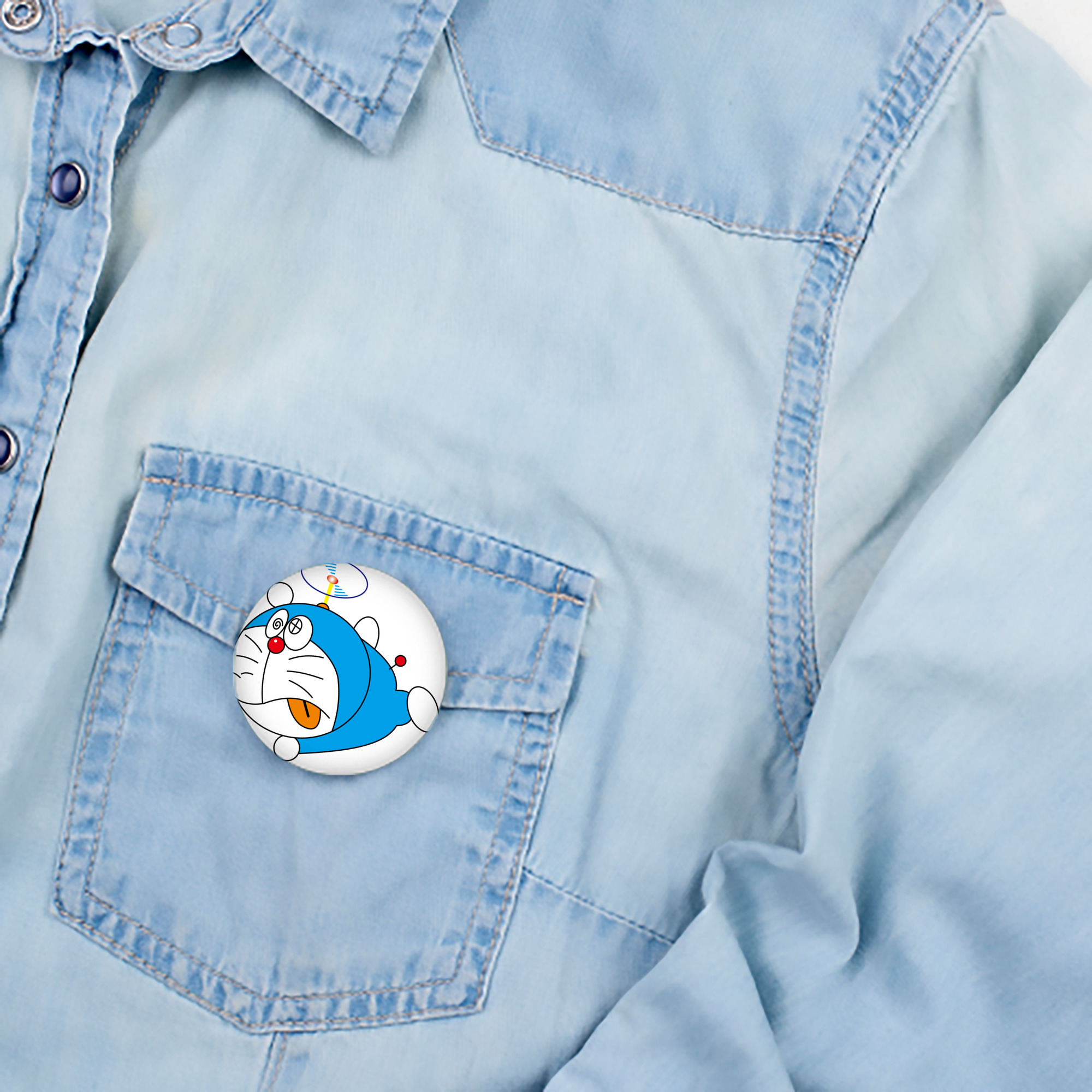 ドラえもん Doraemon 6cm 缶バッジ 複数セット