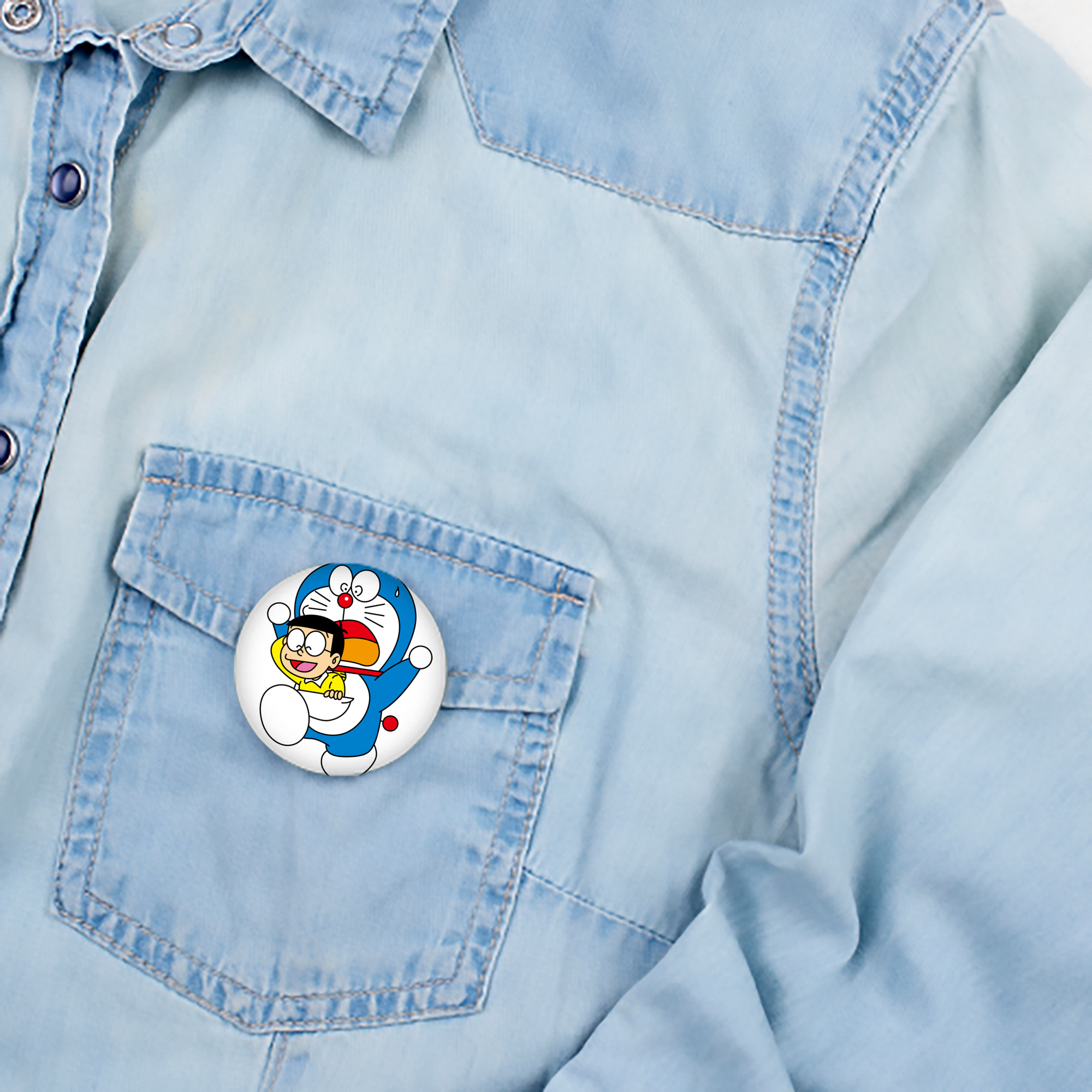 ドラえもん Doraemon 6cm 缶バッジ 複数セット