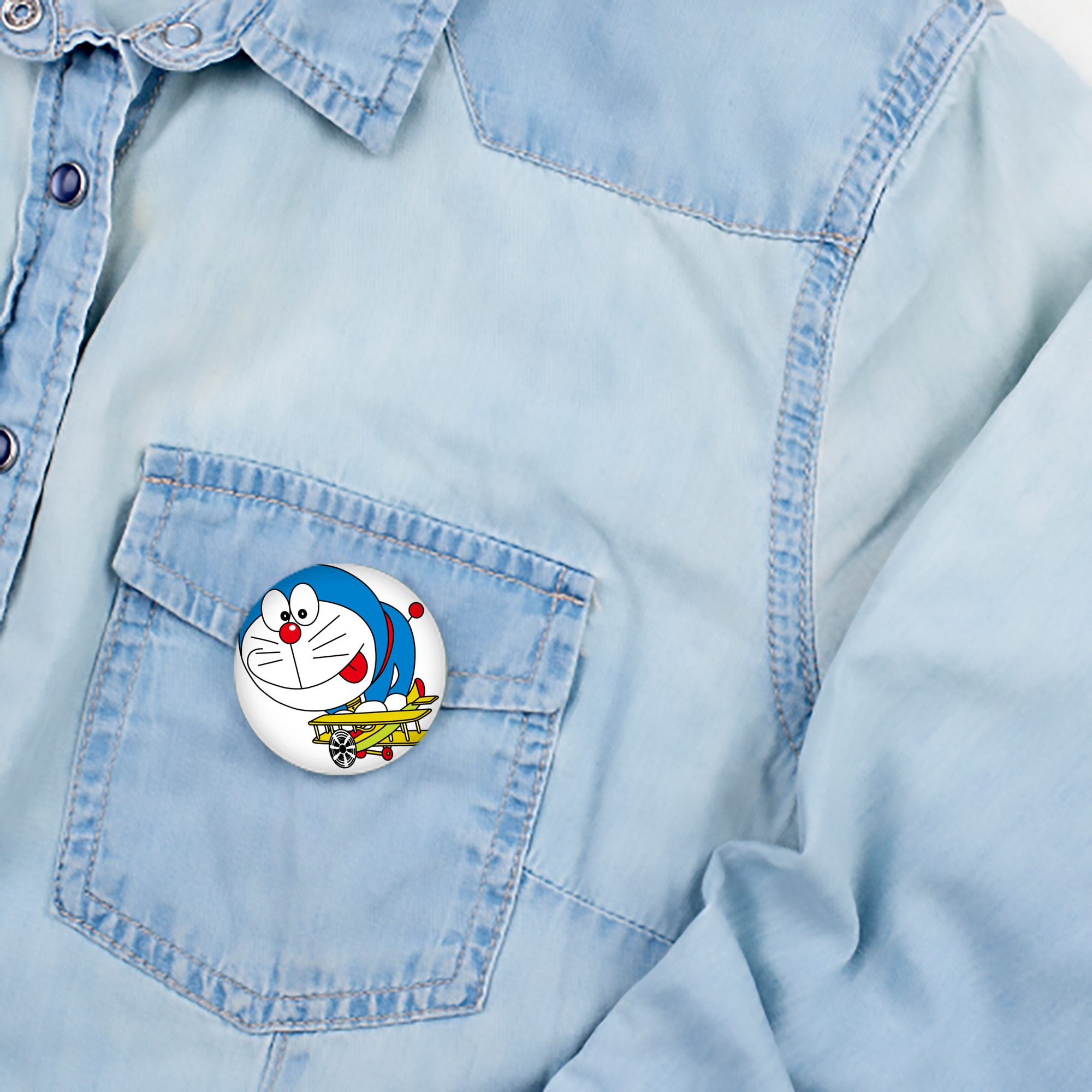 ドラえもん Doraemon 6cm 缶バッジ 複数セット