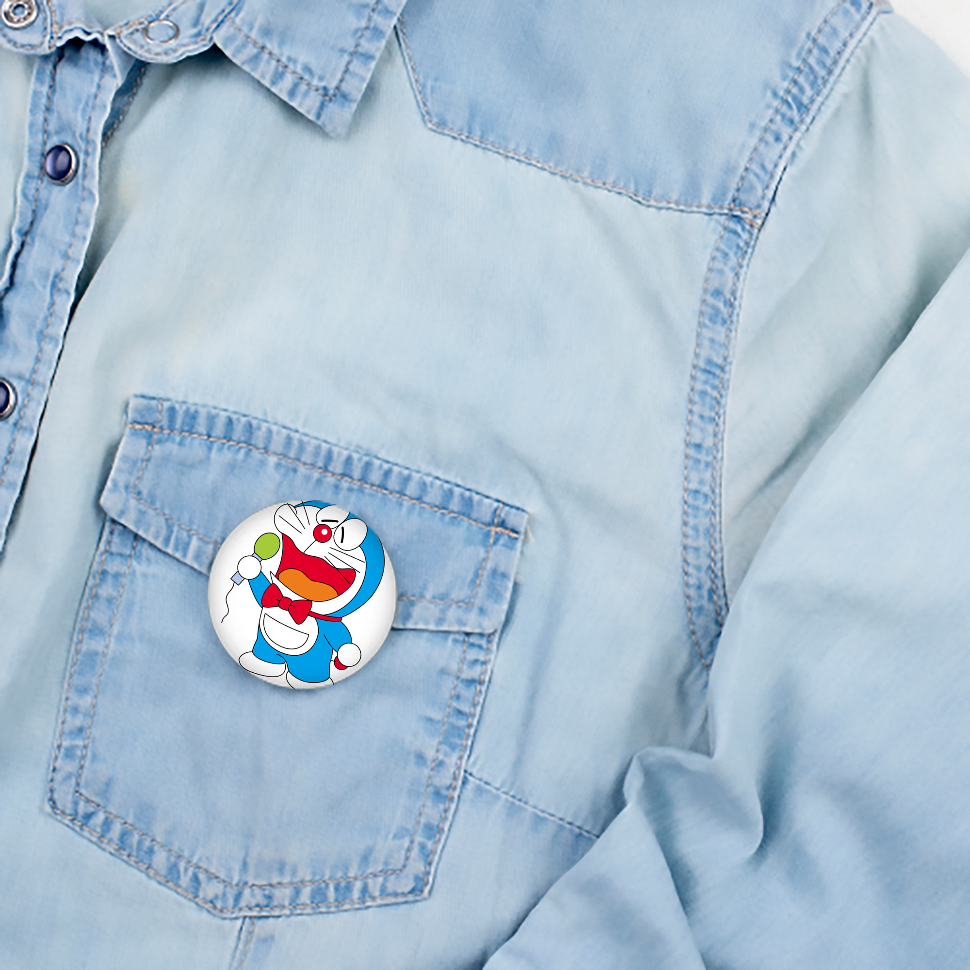 ドラえもん Doraemon 6cm 缶バッジ 複数セット