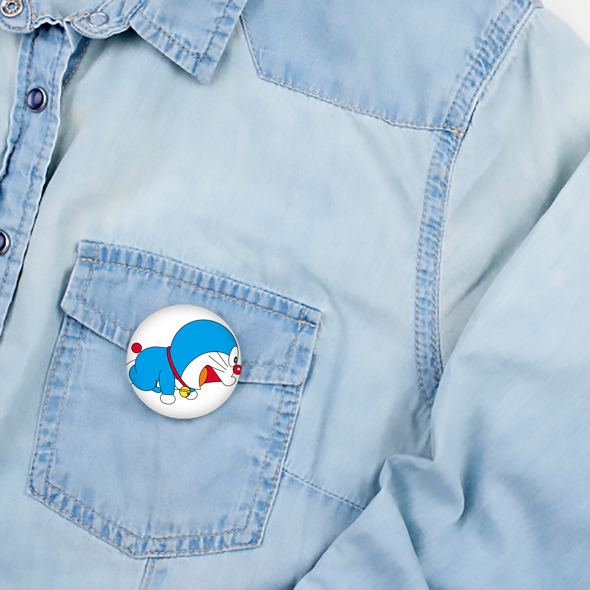 ドラえもん Doraemon 6cm 缶バッジ 複数セット