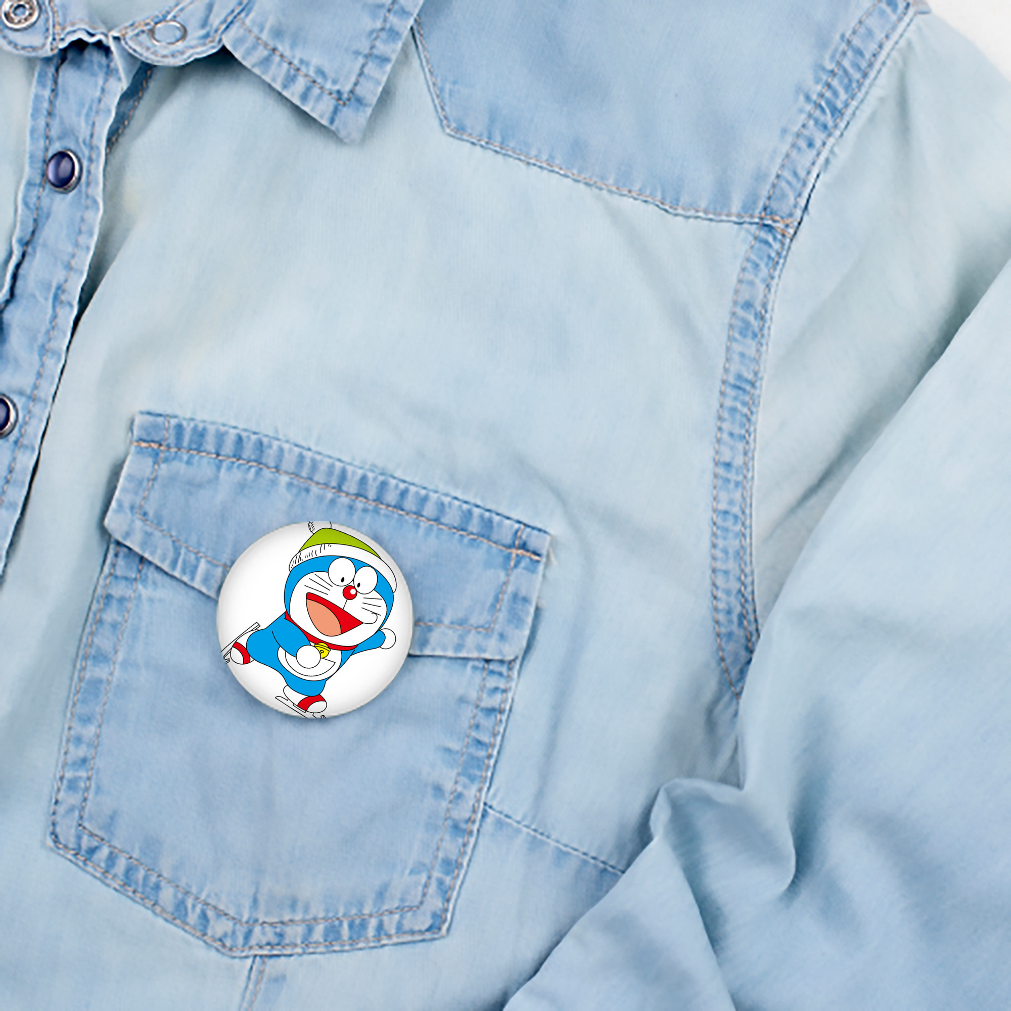 ドラえもん Doraemon 6cm 缶バッジ 複数セット