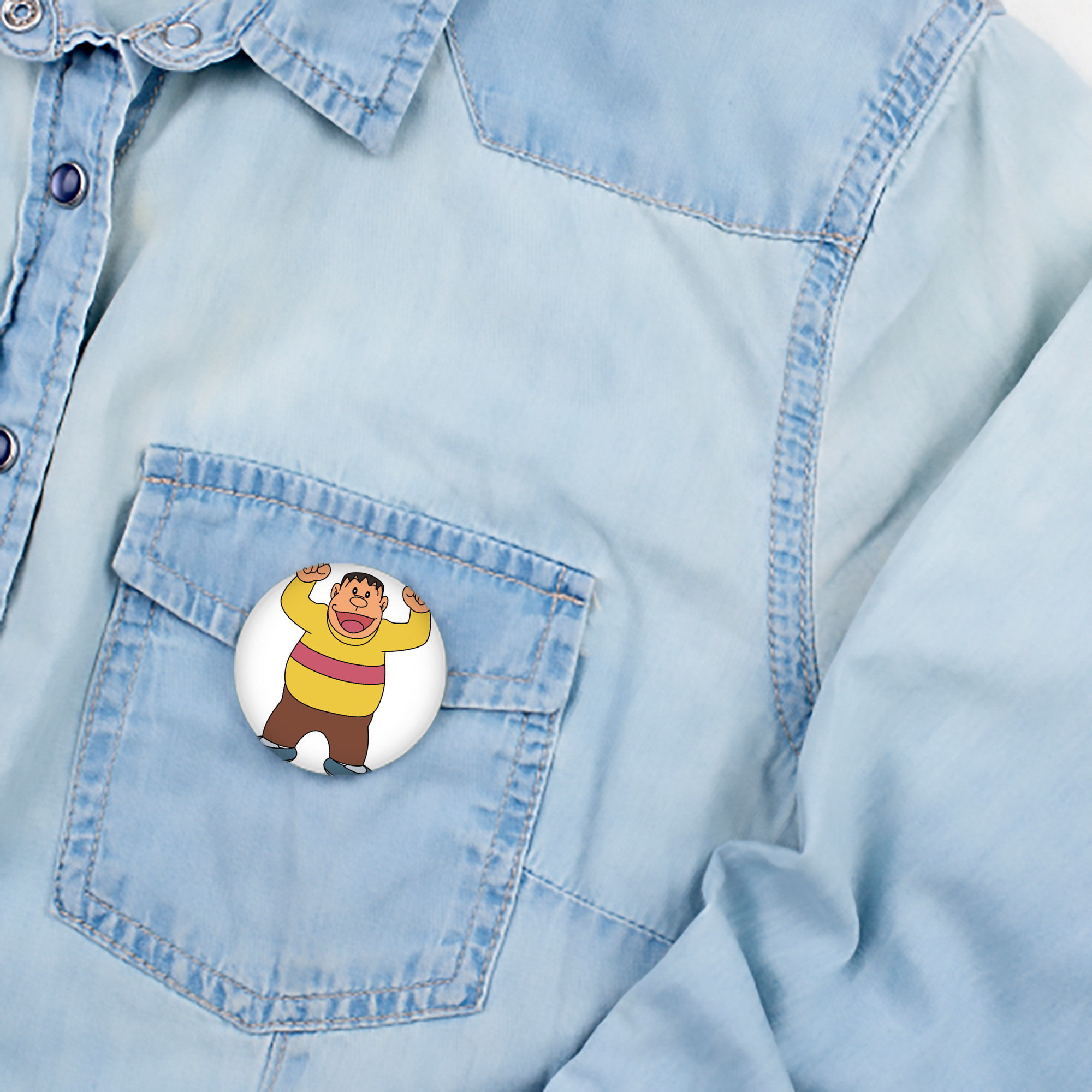 ドラえもん 剛田武 Doraemon Gouta Takeshi 6cm 缶バッジ 複数セット