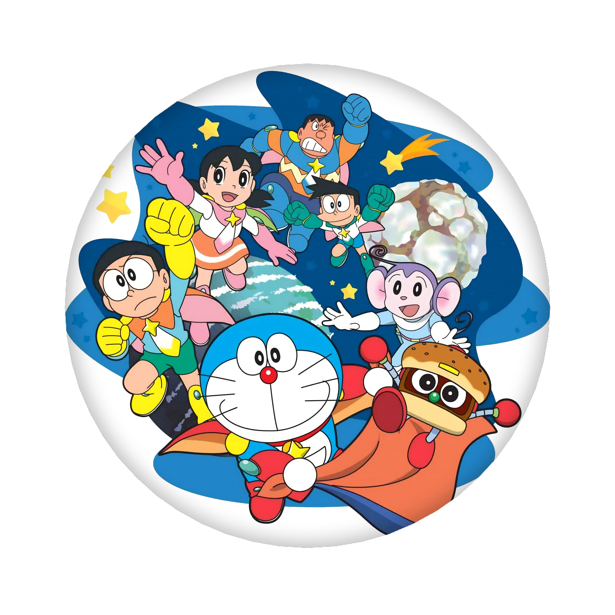 （画像用） ドラえもん Doraemon 6cm 缶バッジ 複数セット
