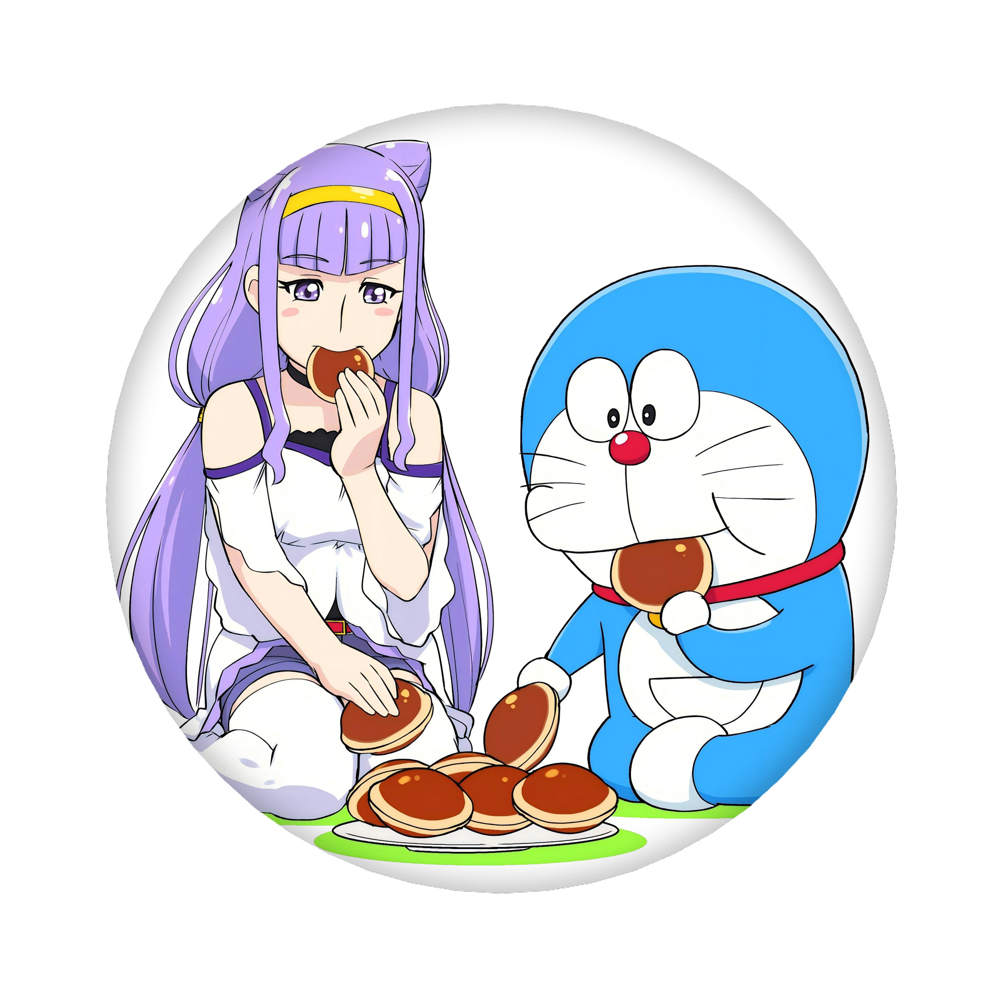 （画像用） ドラえもん Doraemon 6cm 缶バッジ 複数セット