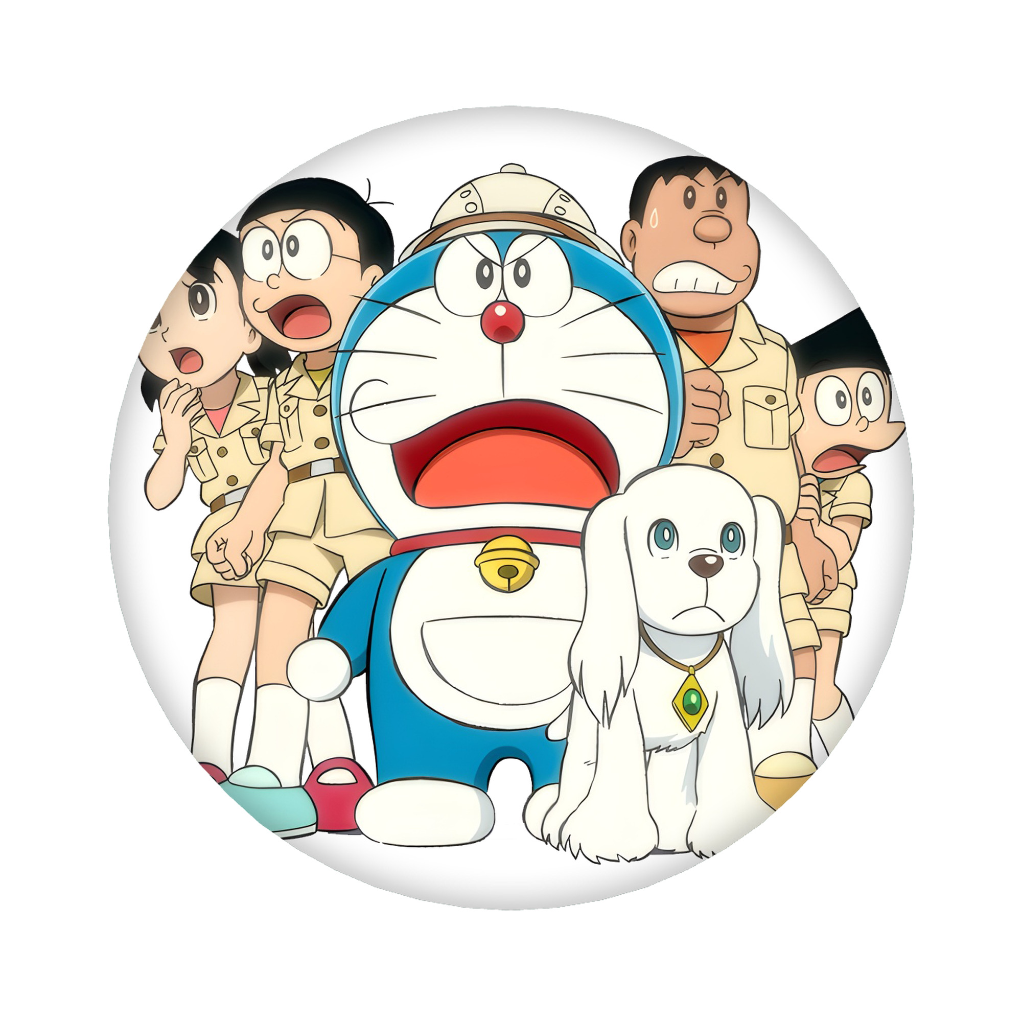 （画像用） ドラえもん Doraemon 6cm 缶バッジ 複数セット