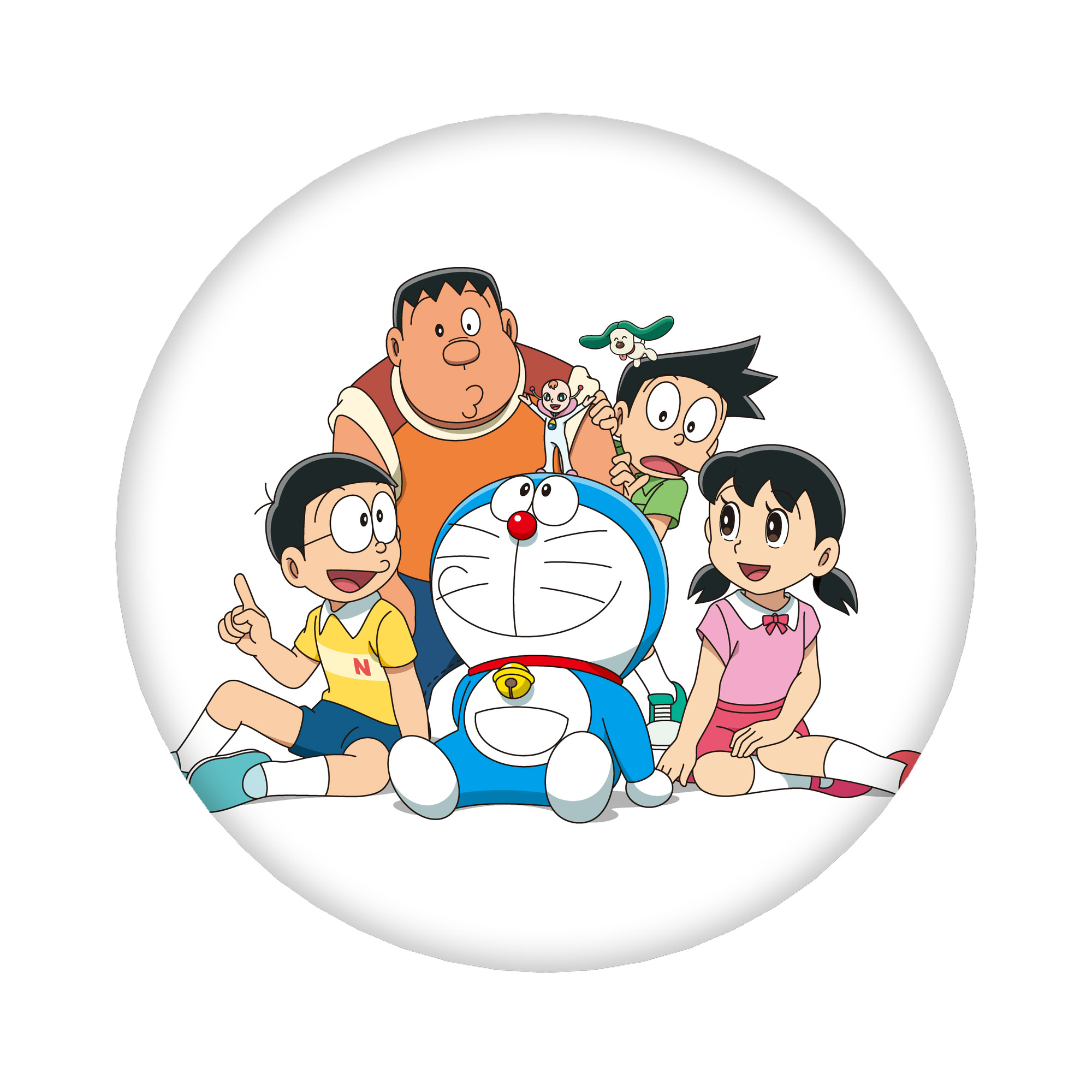 （画像用） ドラえもん Doraemon 6cm 缶バッジ 複数セット