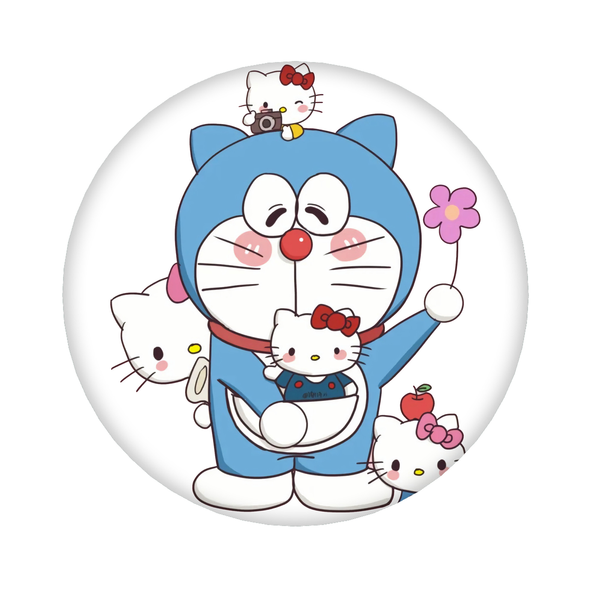 （画像用） ドラえもん Doraemon 6cm 缶バッジ 複数セット
